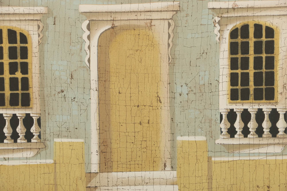 Jacques Lamy Artist's Proof Serigraph on Paper of House