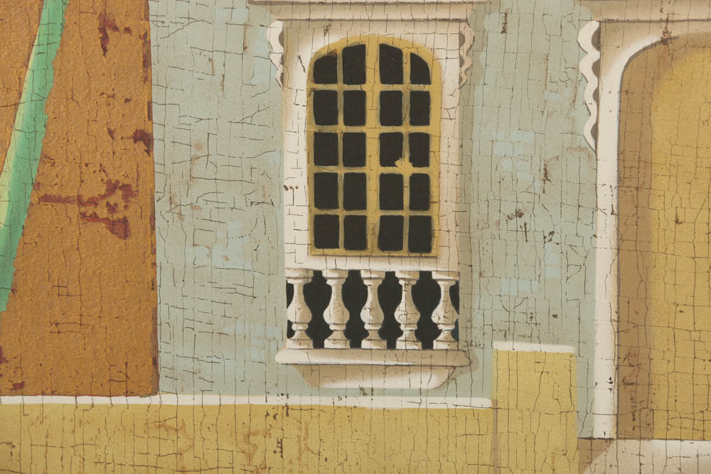 Jacques Lamy Artist's Proof Serigraph on Paper of House