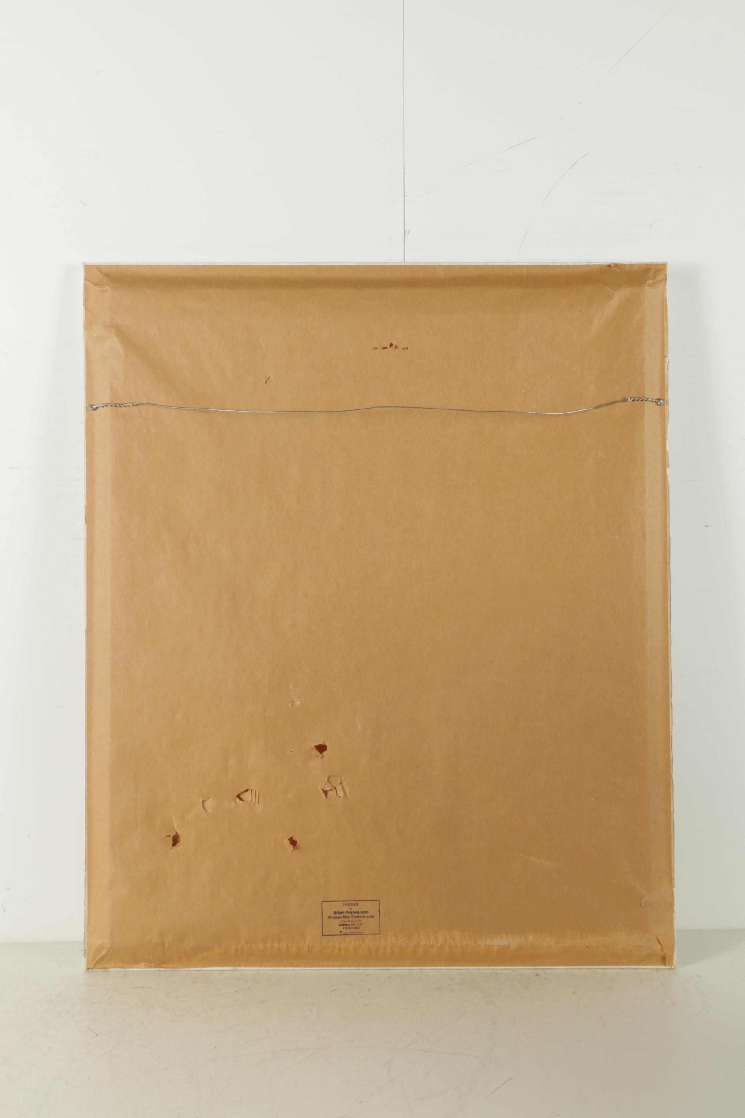 Amanda "Alengels" Engels Oil Painting on Canvas of Dogs on a Dock