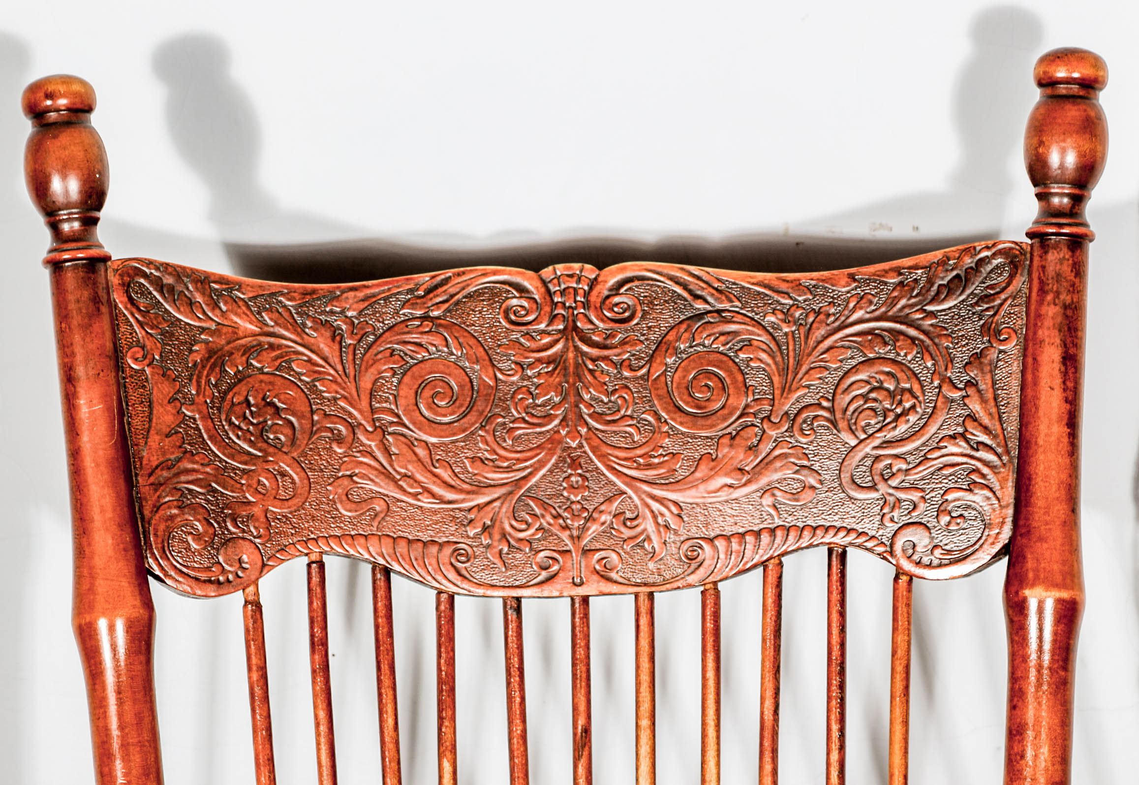 Vintage Cane Seat Rocking Chair