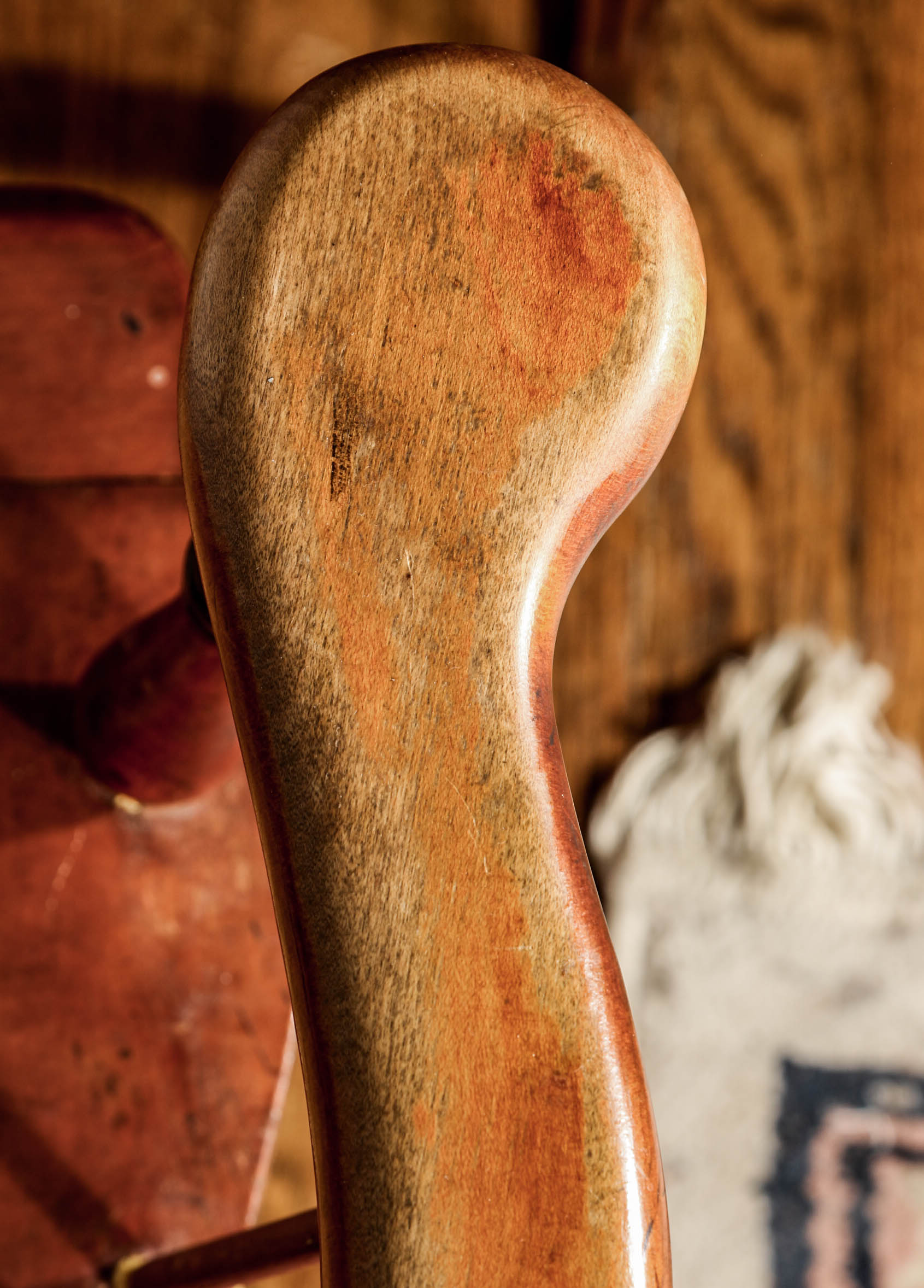 Vintage Cane Seat Rocking Chair