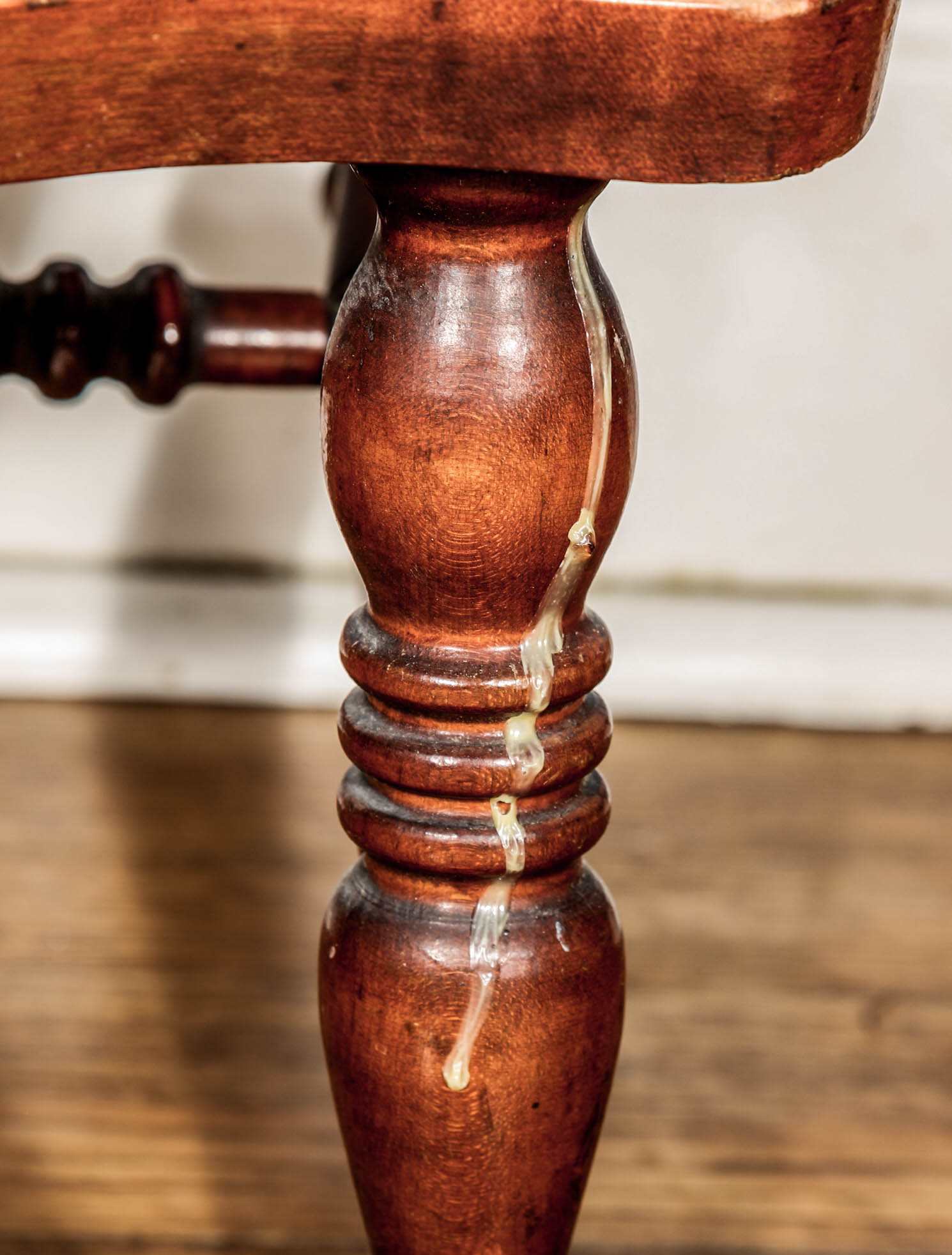 Vintage Cane Seat Rocking Chair