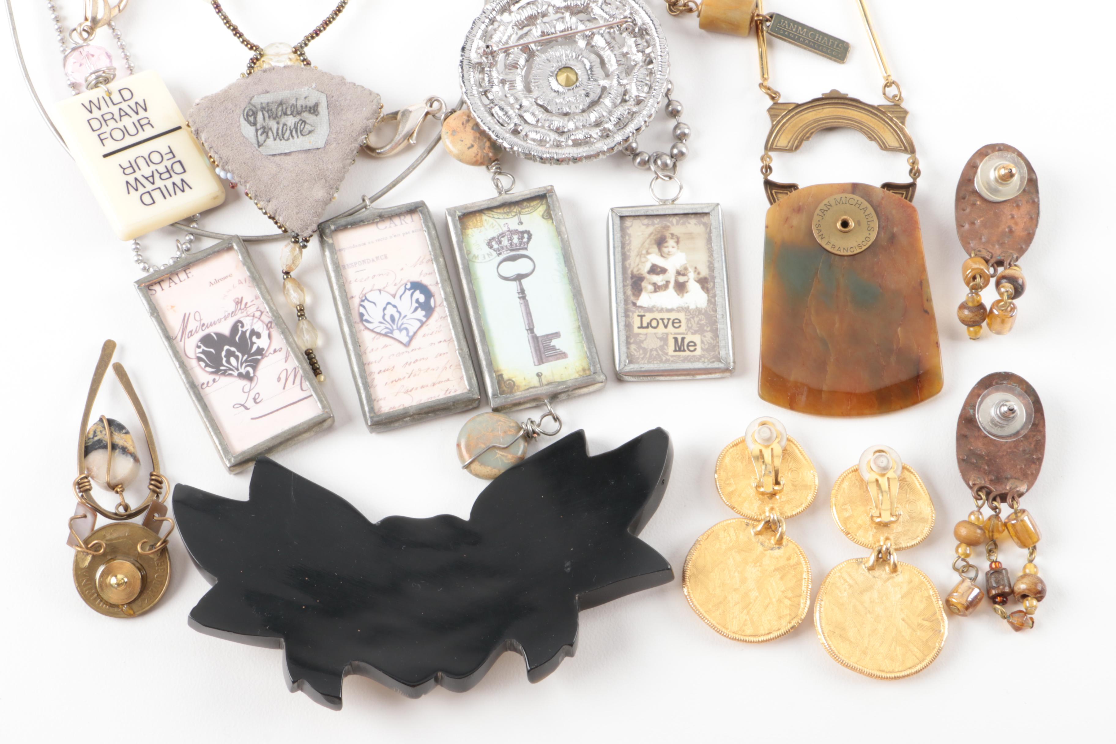 Assorted Costume Jewelry Including Necklaces and bracelets