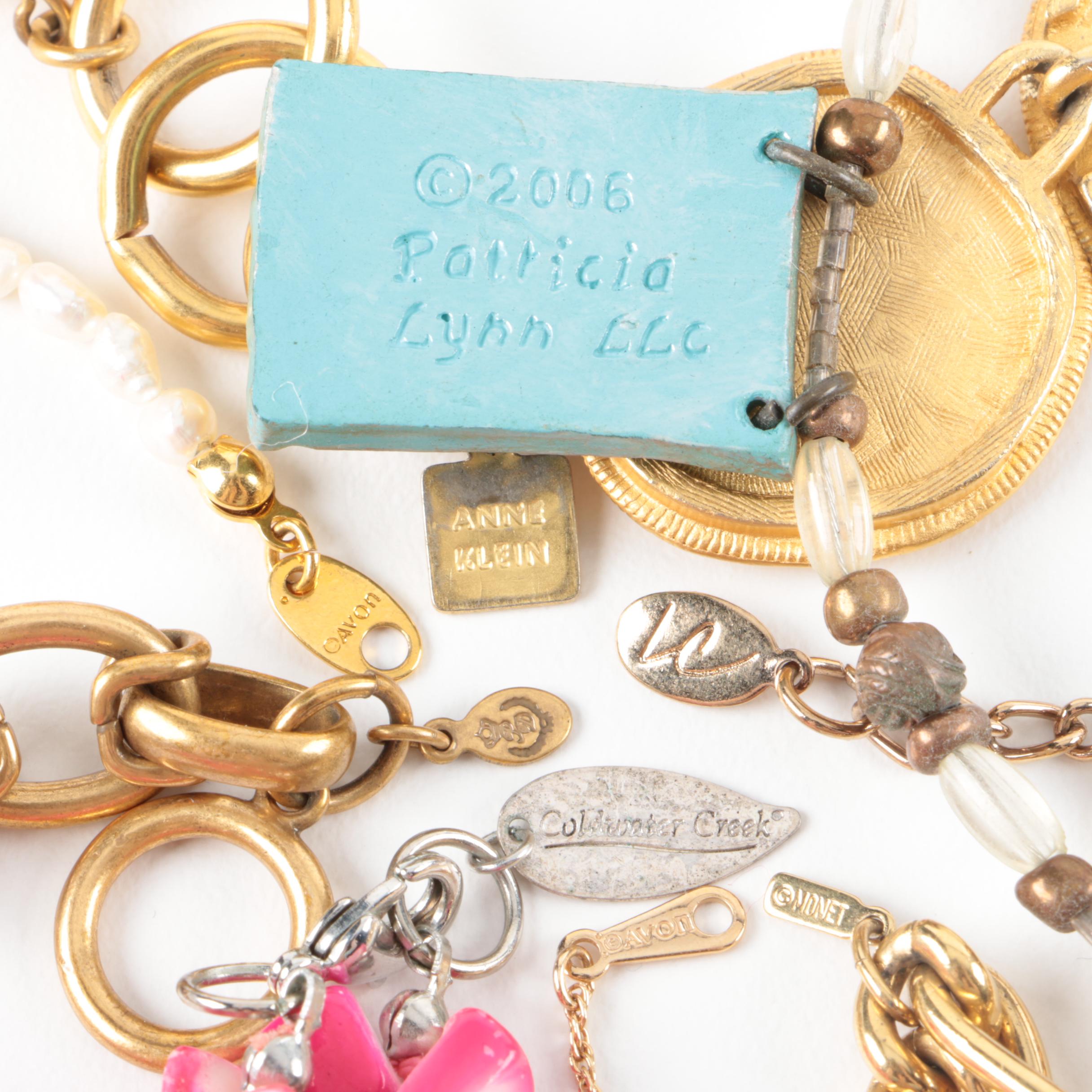 Assorted Costume Jewelry Including Necklaces and bracelets