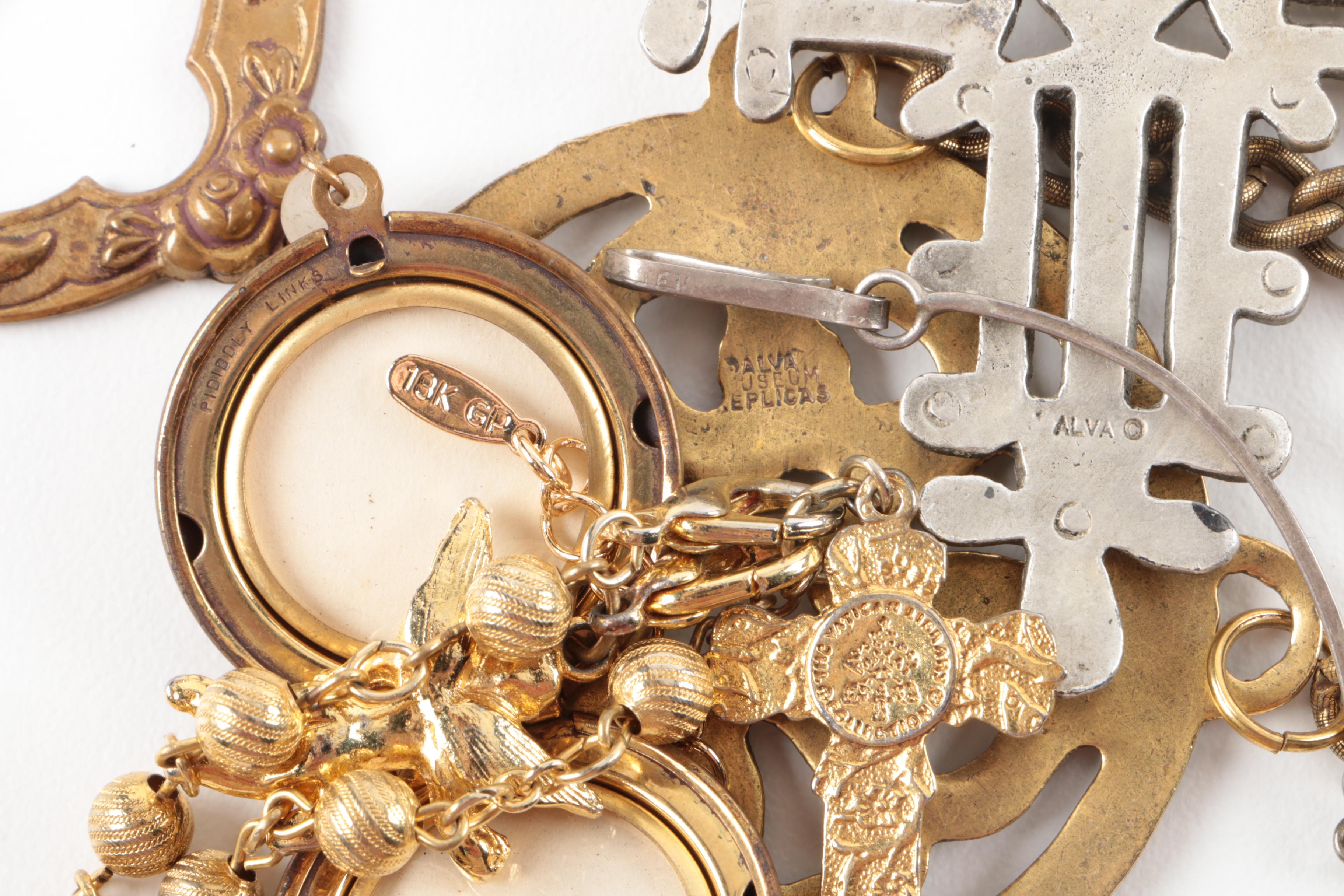 Assorted Costume Jewelry Including Necklaces and bracelets