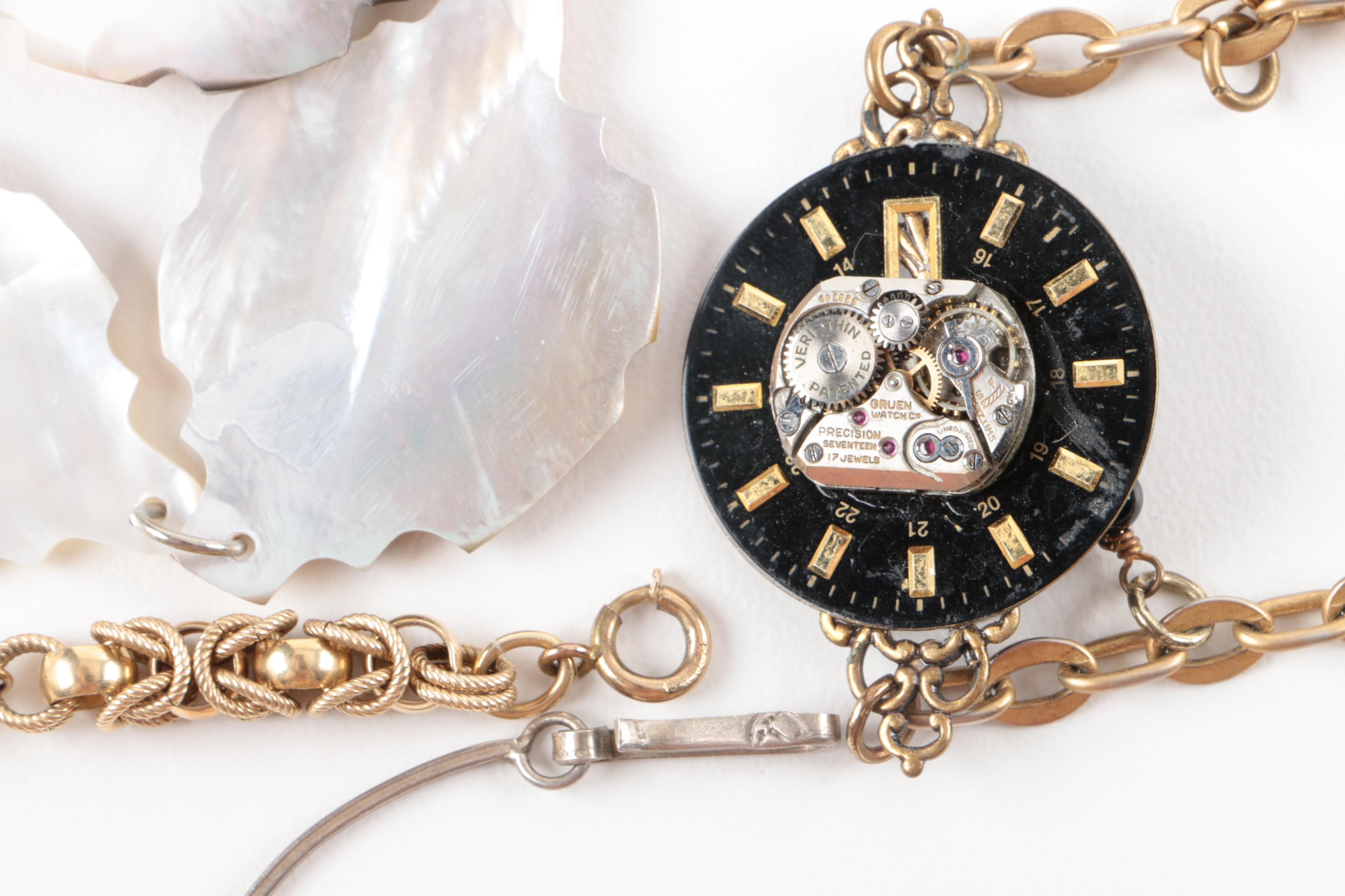 Assorted Costume Jewelry Including Necklaces and bracelets