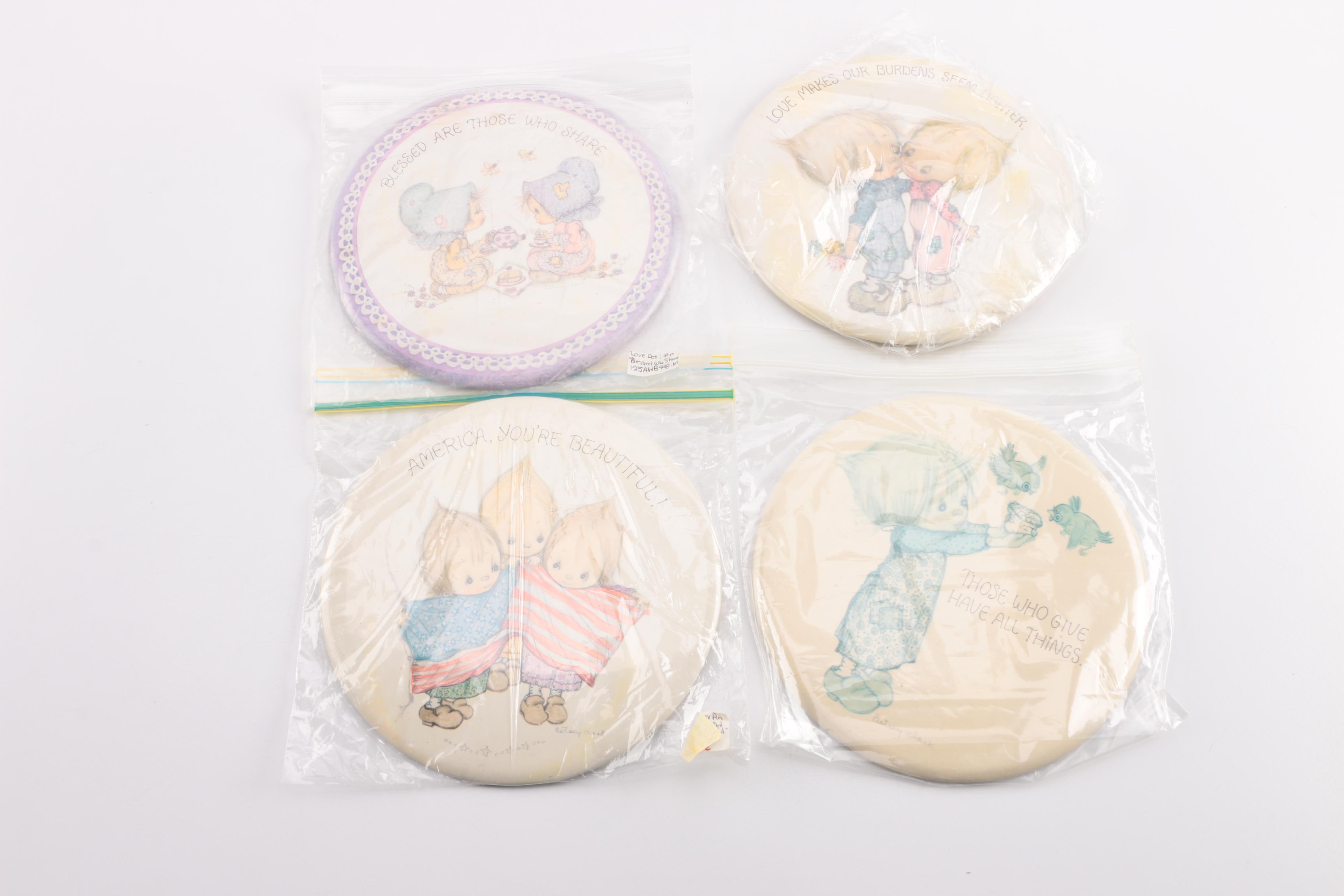 Vintage Hallmark Keepsakes Including Wall Hangings and Greeting Cards