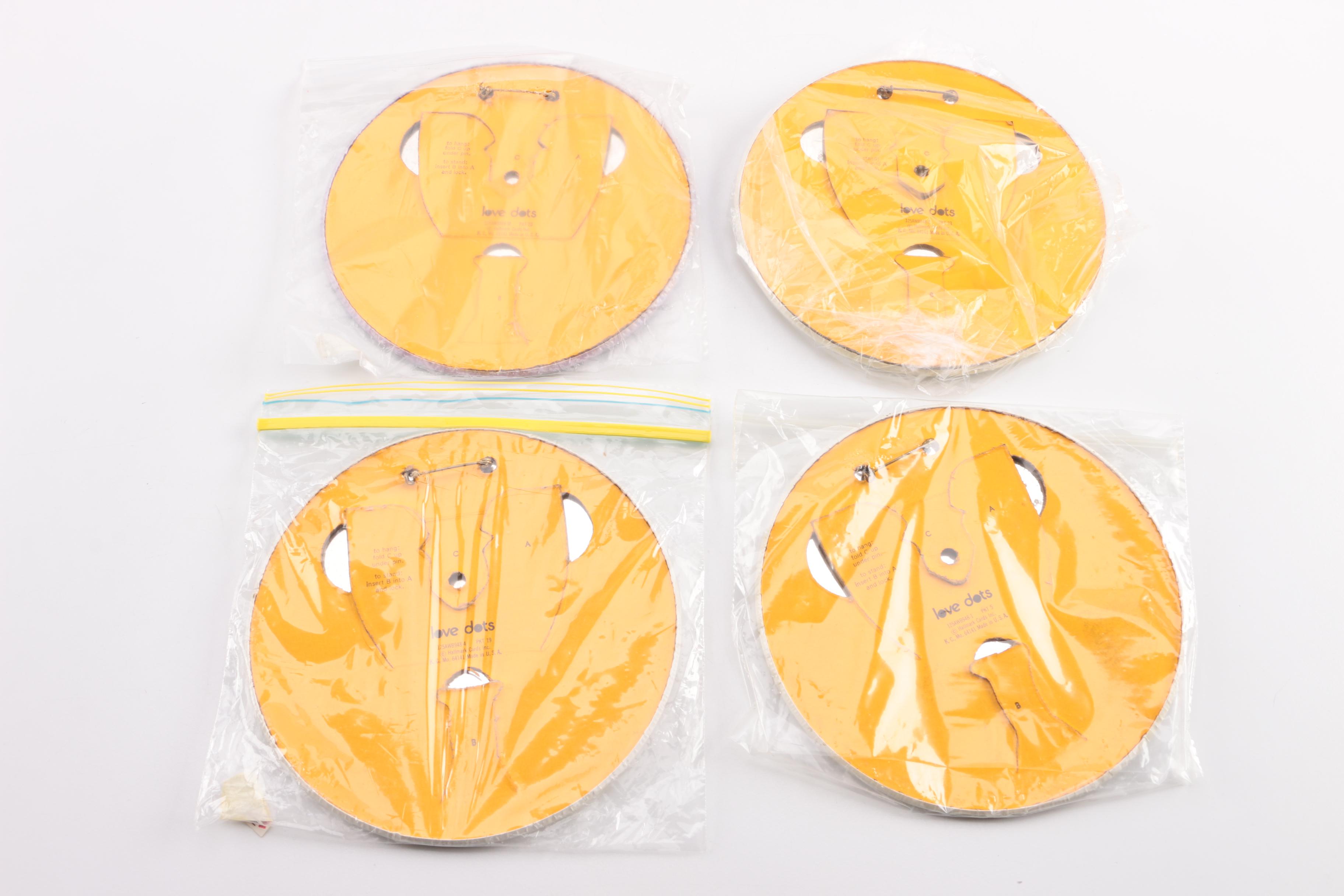 Vintage Hallmark Keepsakes Including Wall Hangings and Greeting Cards