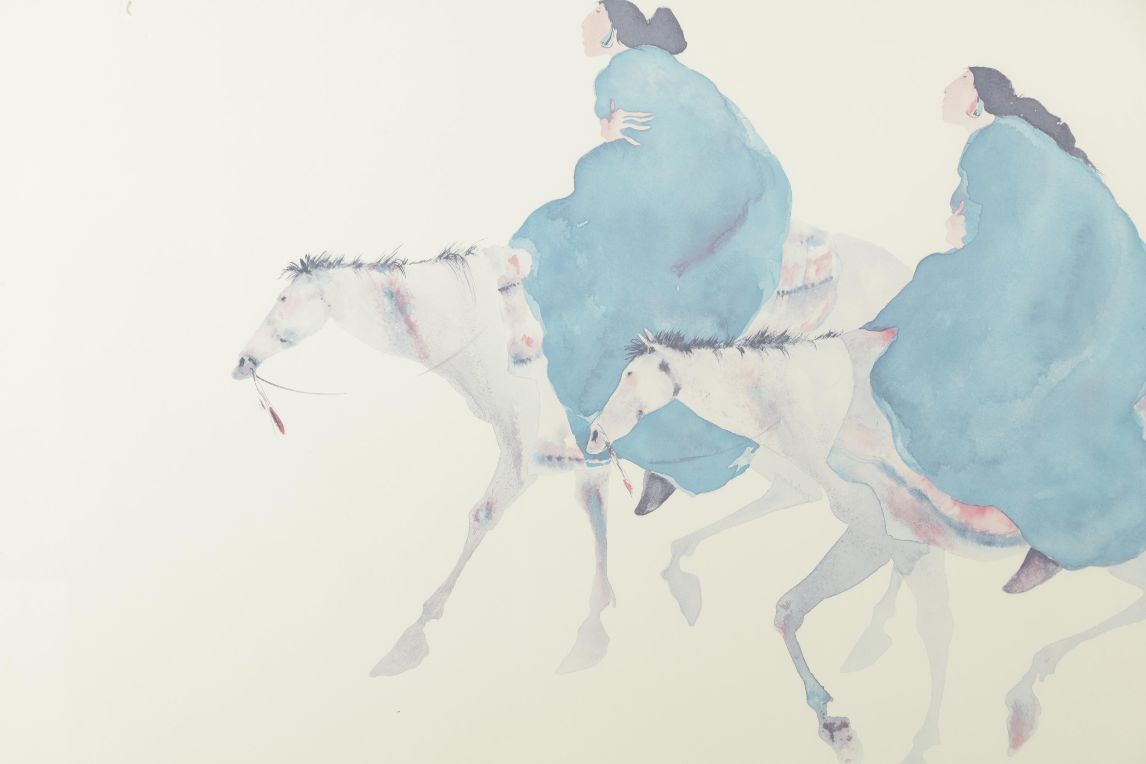 Offset Lithograph on Paper After Carol Grigg