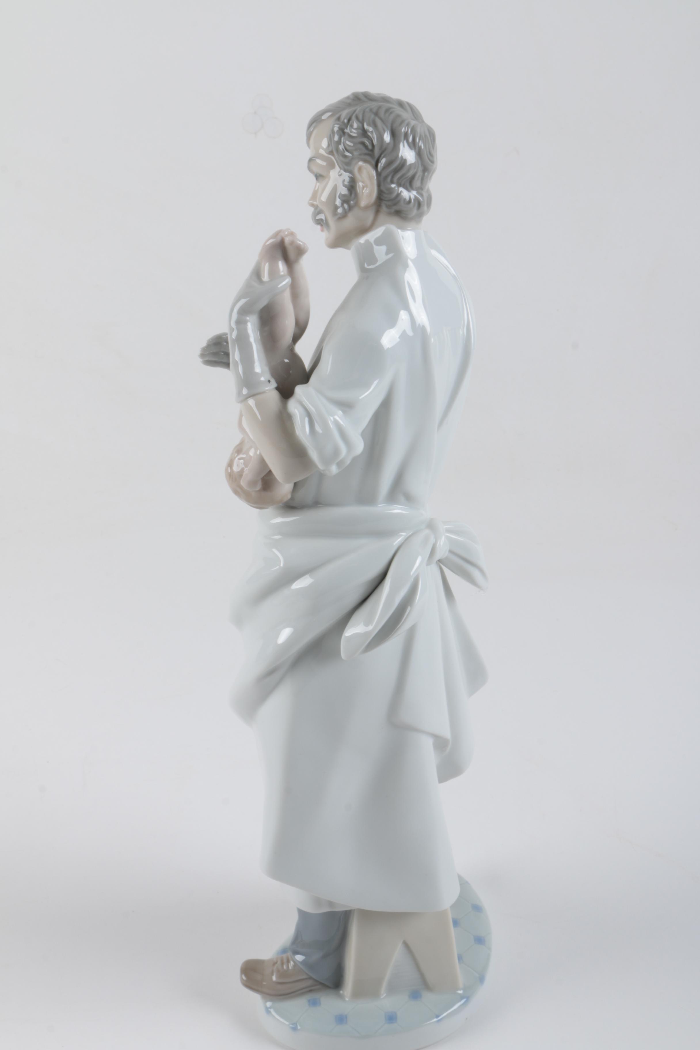 Lladró Doctor and Nurse Figurines