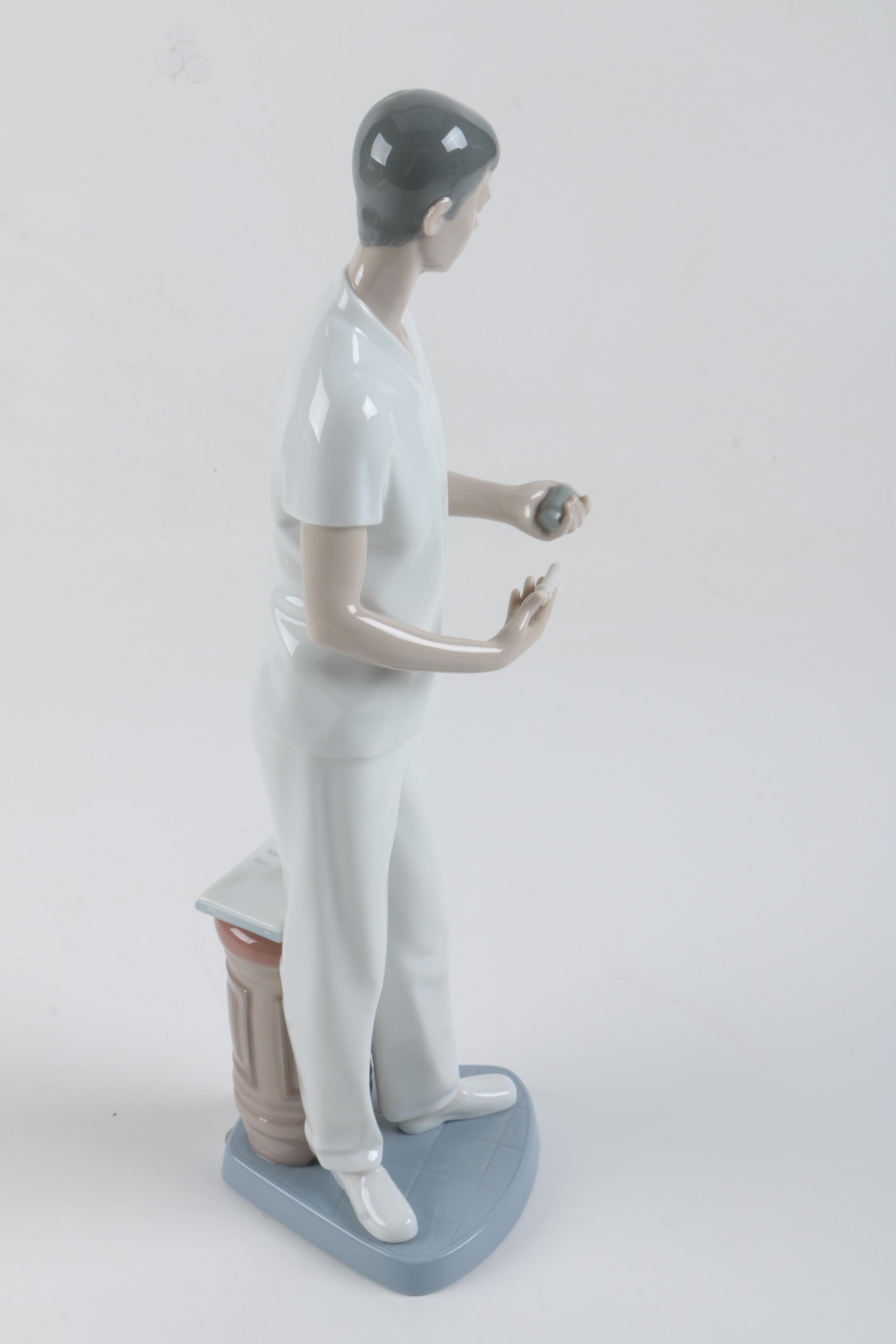 Lladró Doctor and Nurse Figurines