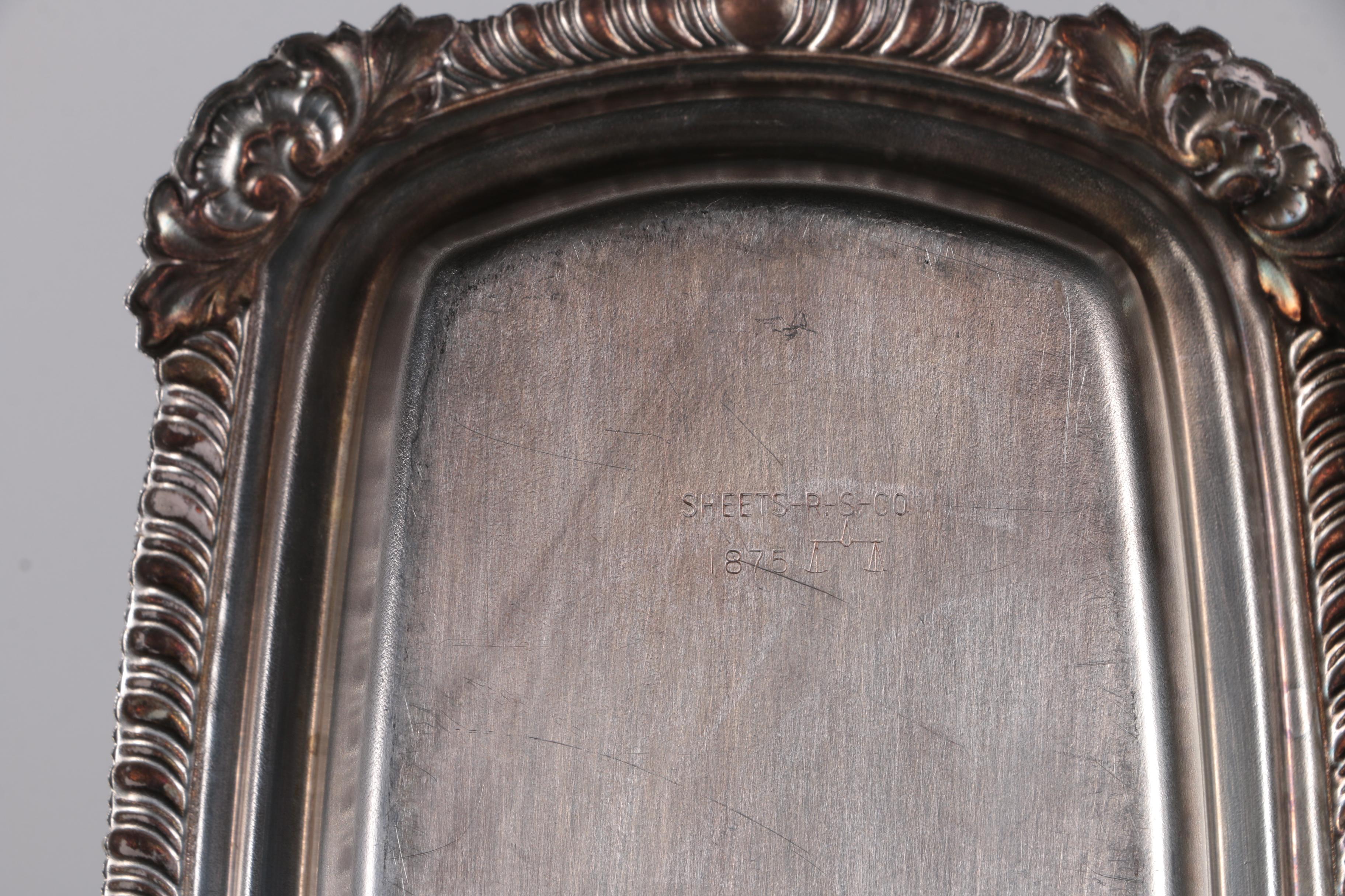 Wallace "Baroque" Silver Plate Covered Dish and Other Serveware