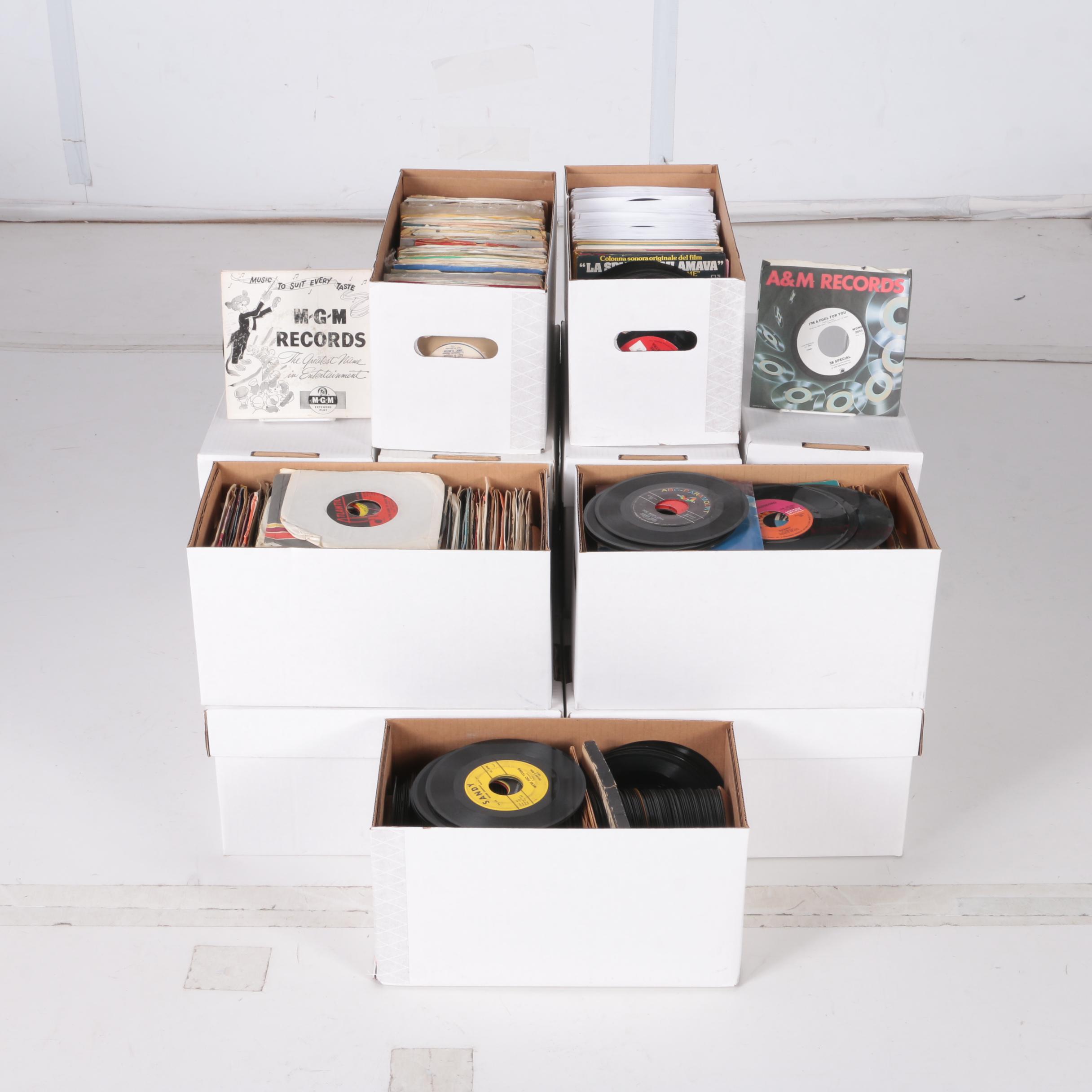 Collection of 45rpm Records