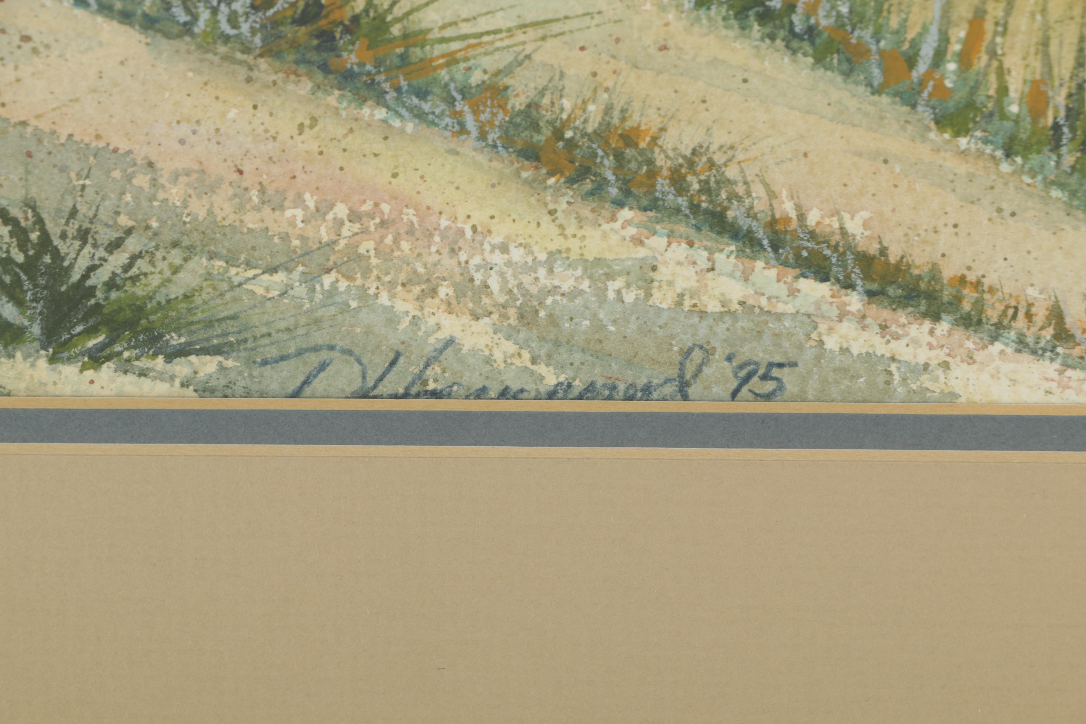 Watercolor Paintings of Adobe Churches