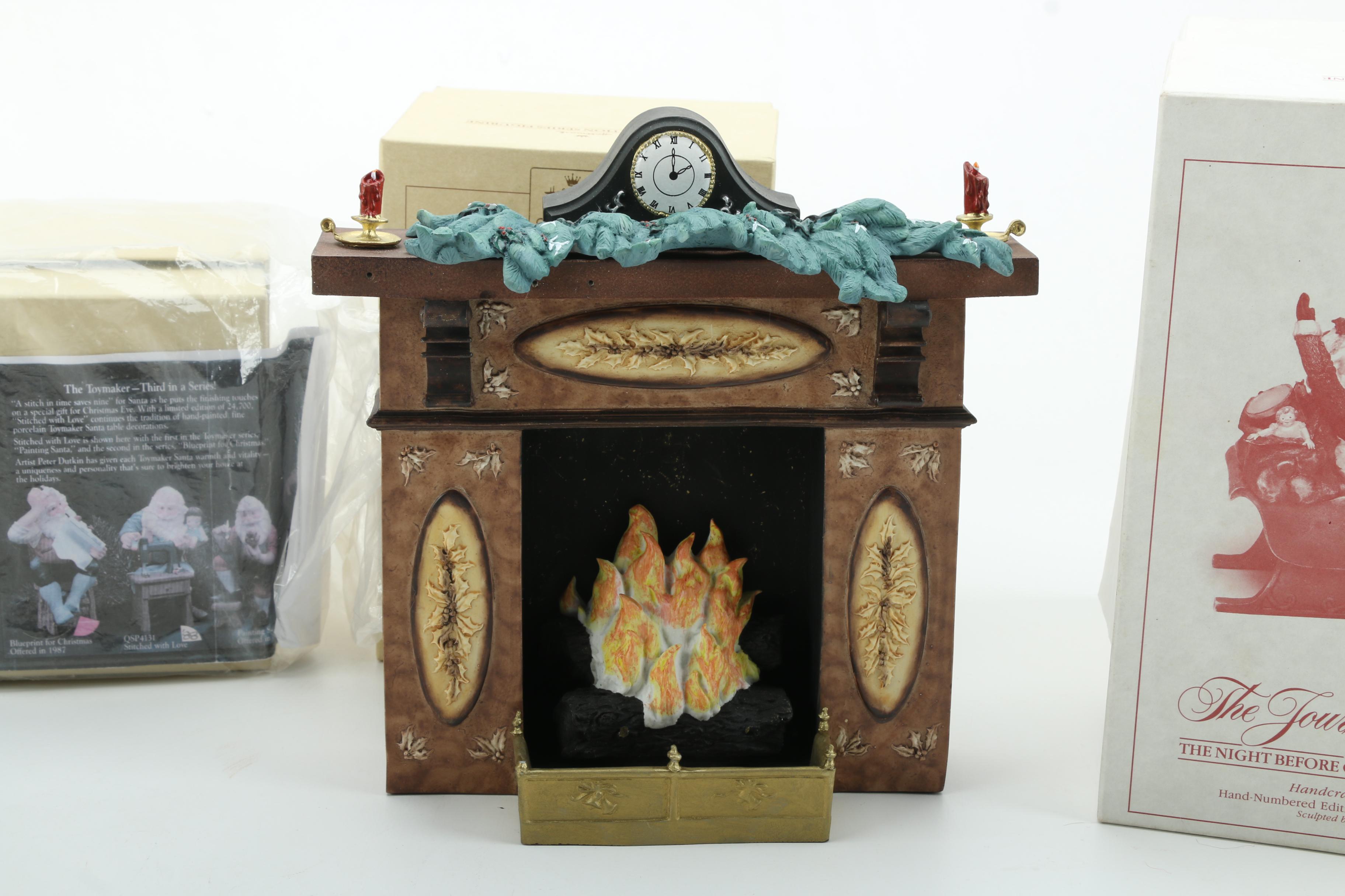 Vintage Hallmark Limited Edition Hand Painted Porcelain Figurines