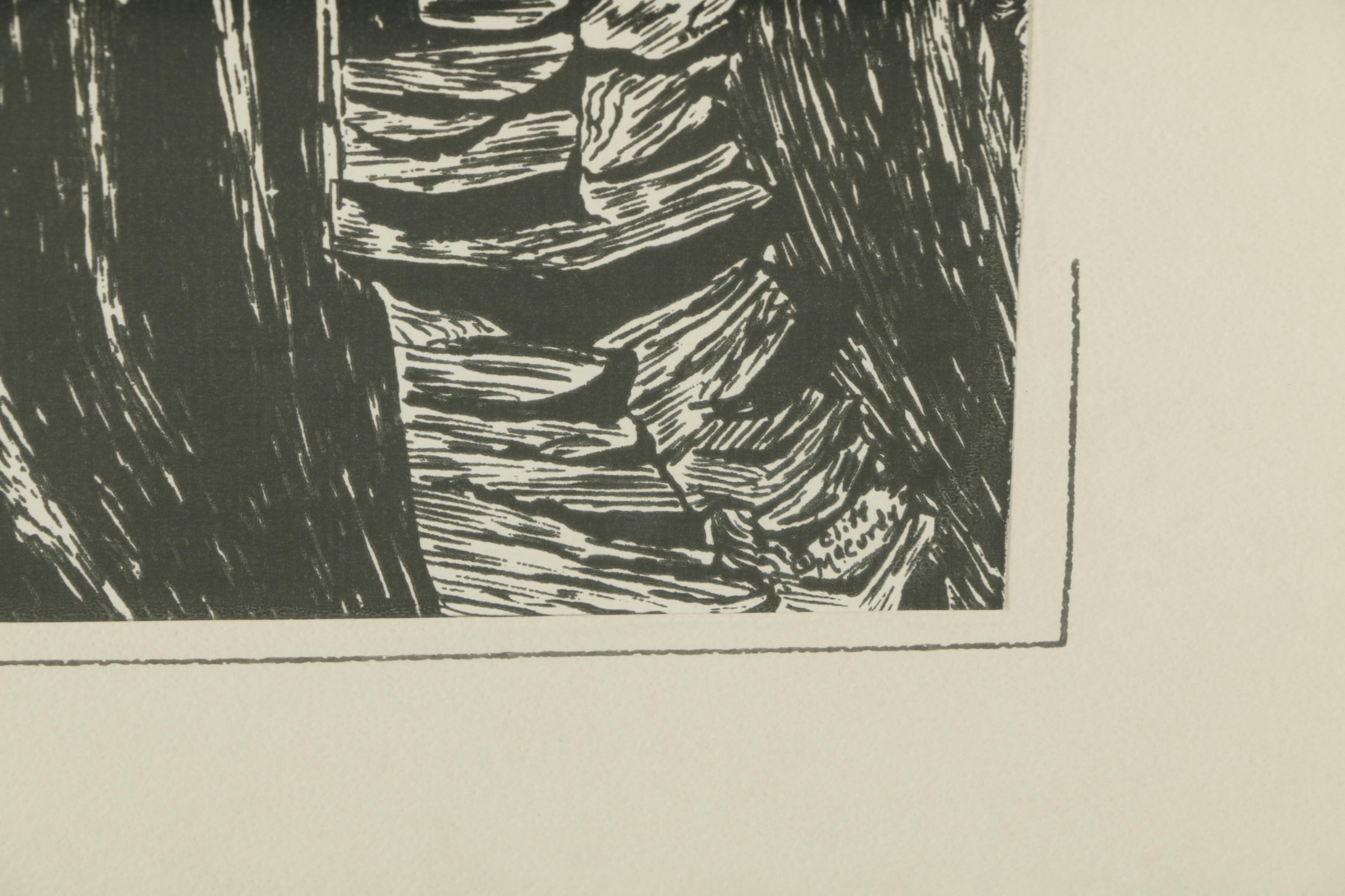 Collection of Serigraphs on Paper After Cliff McCurdy Nature Scenes