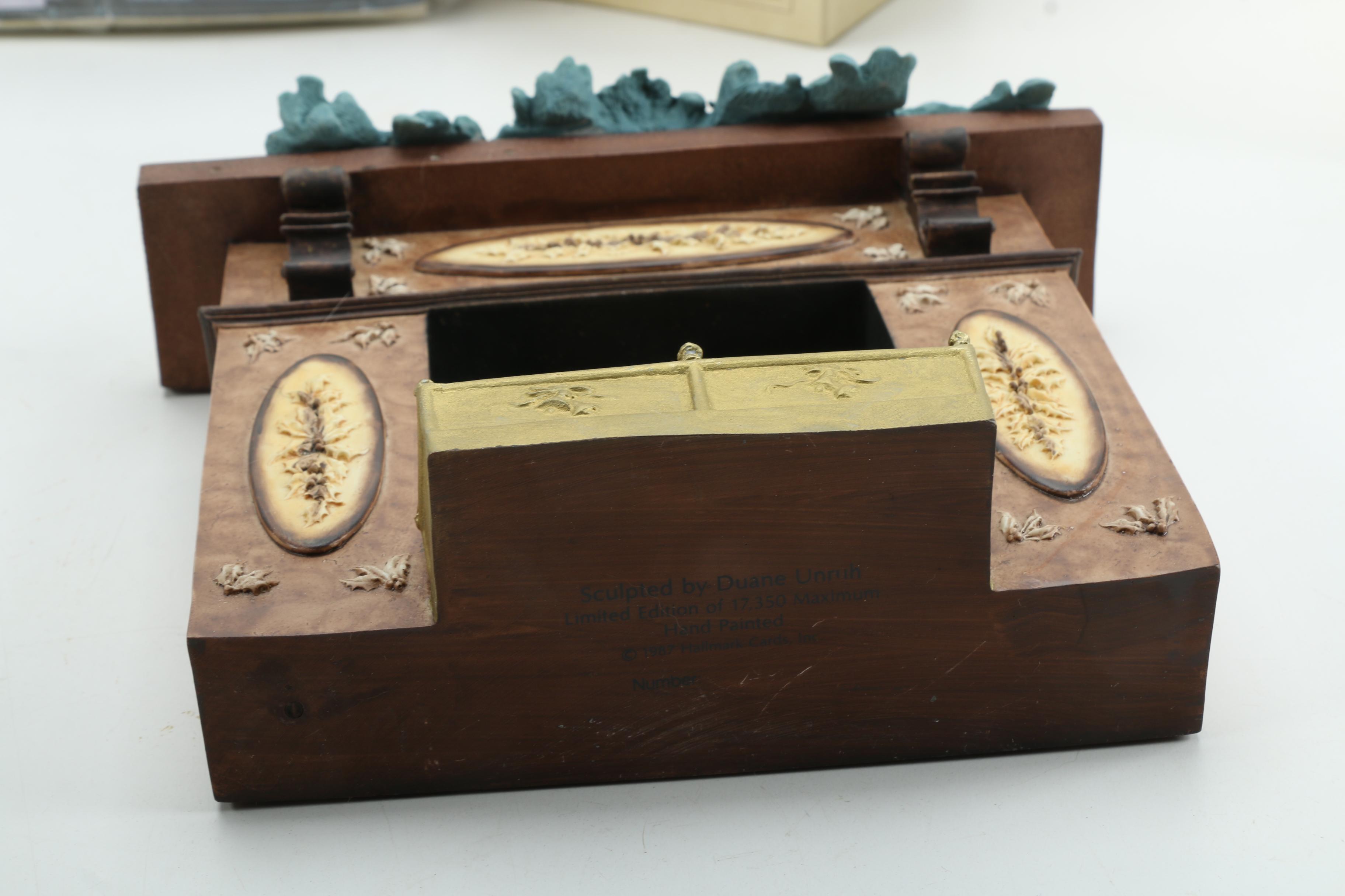 Vintage Hallmark Limited Edition Hand Painted Porcelain Figurines