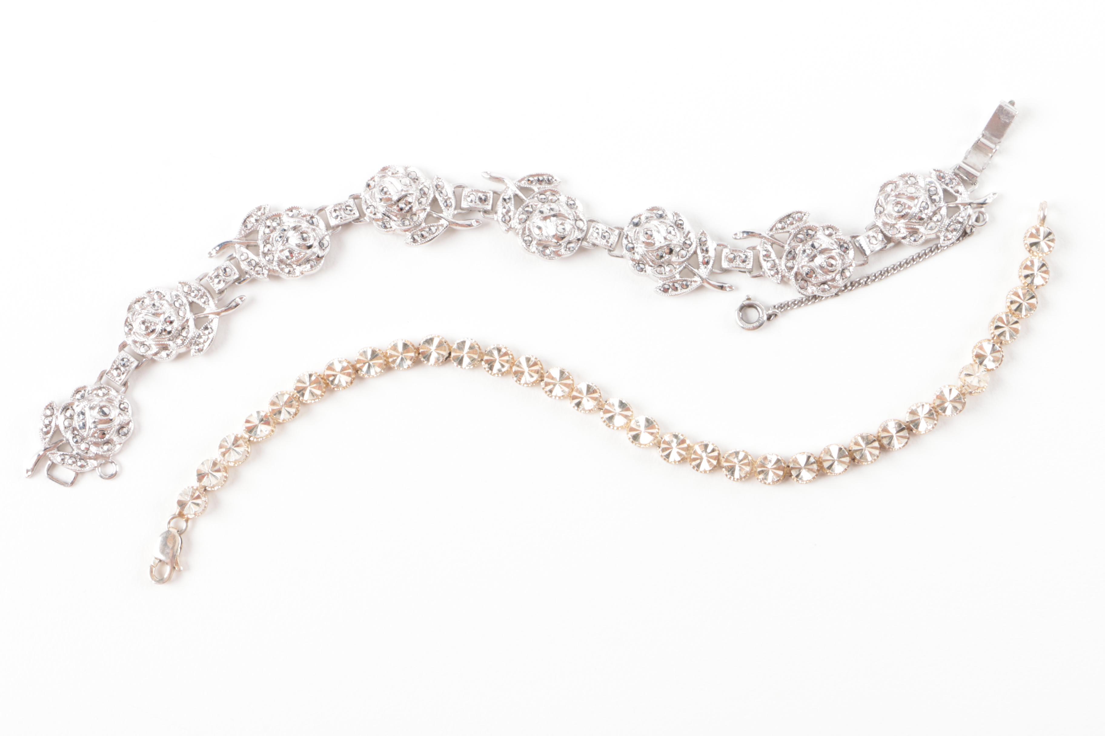 Sterling Silver Rings and Bracelets