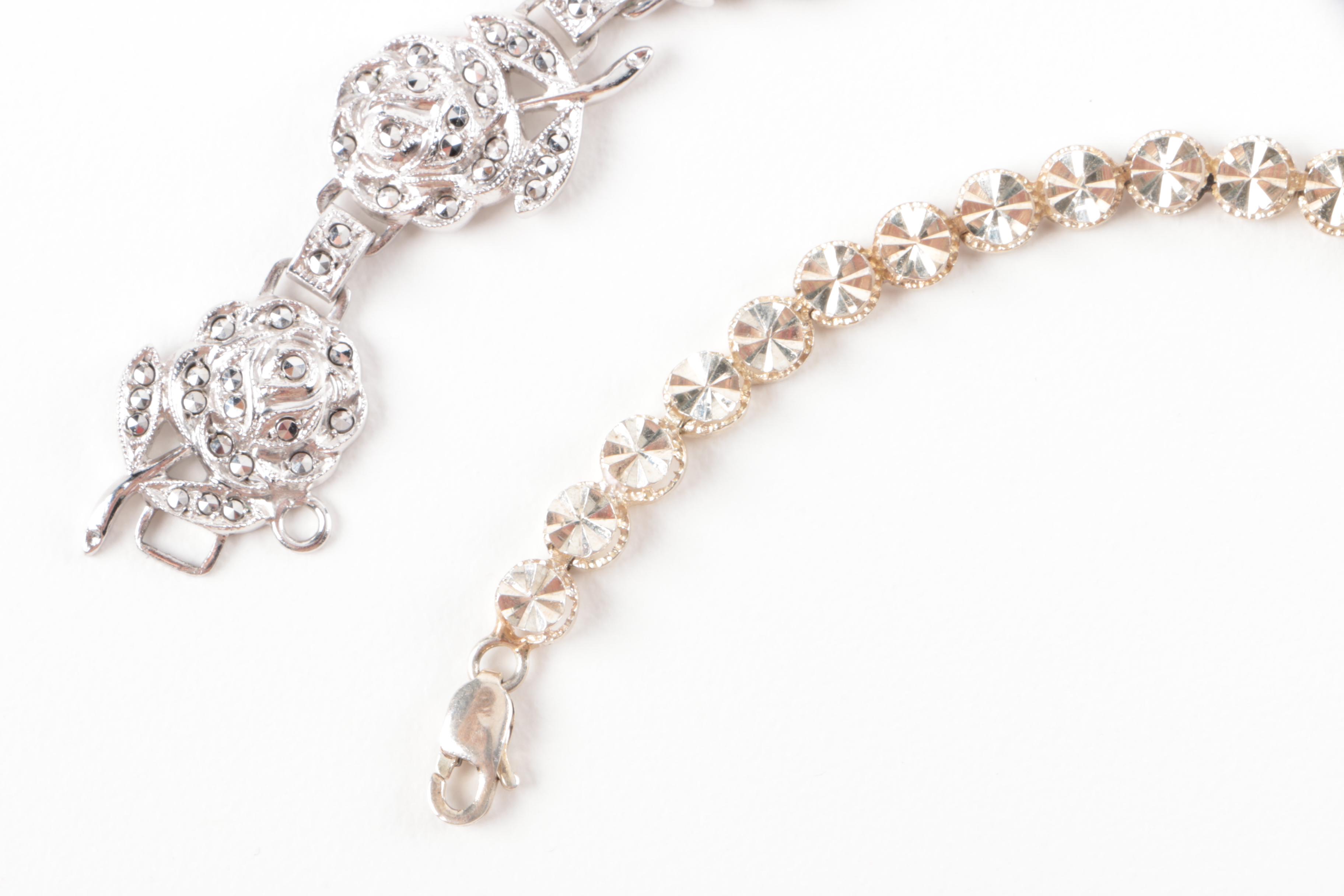 Sterling Silver Rings and Bracelets