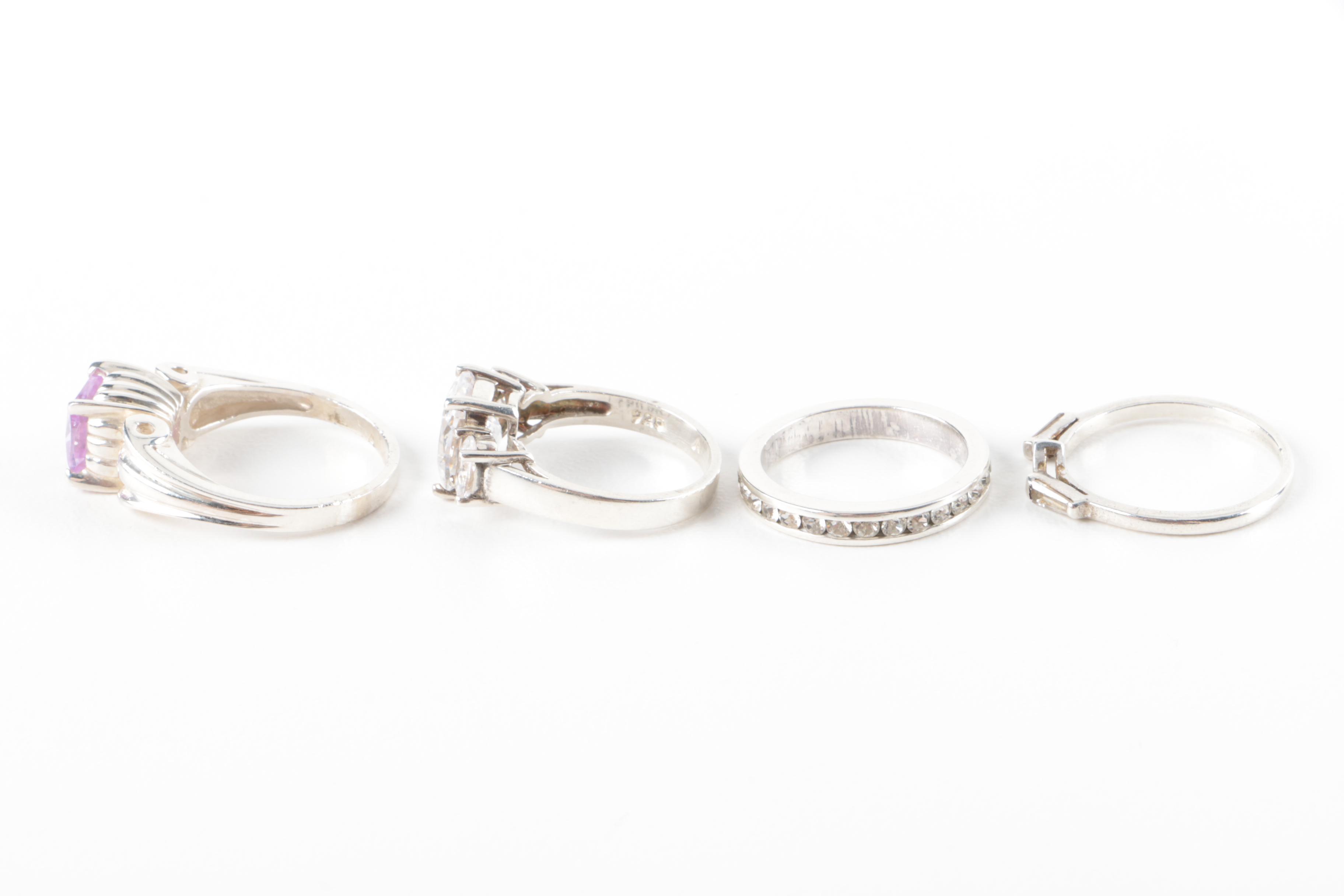 Sterling Silver Rings and Bracelets