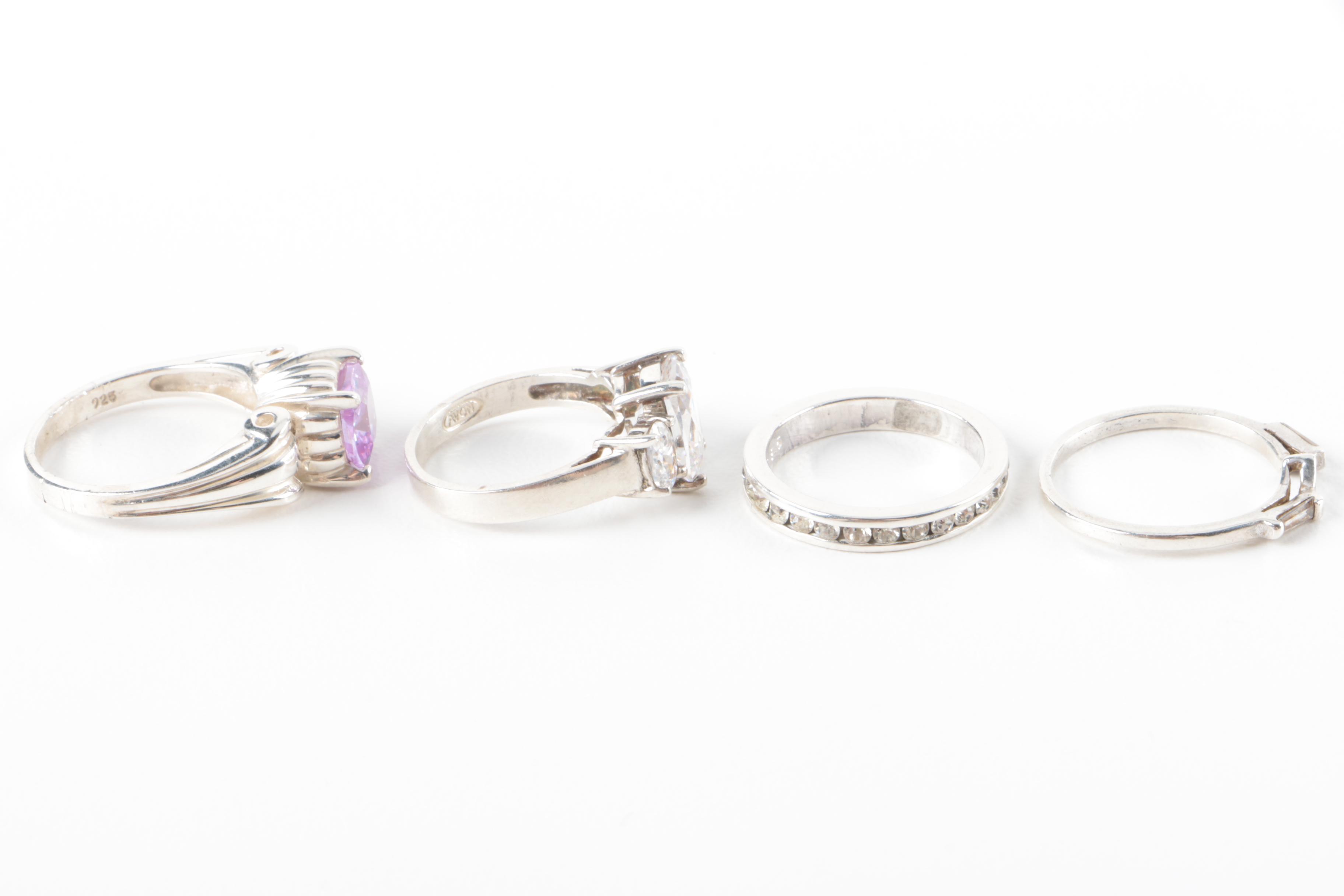 Sterling Silver Rings and Bracelets