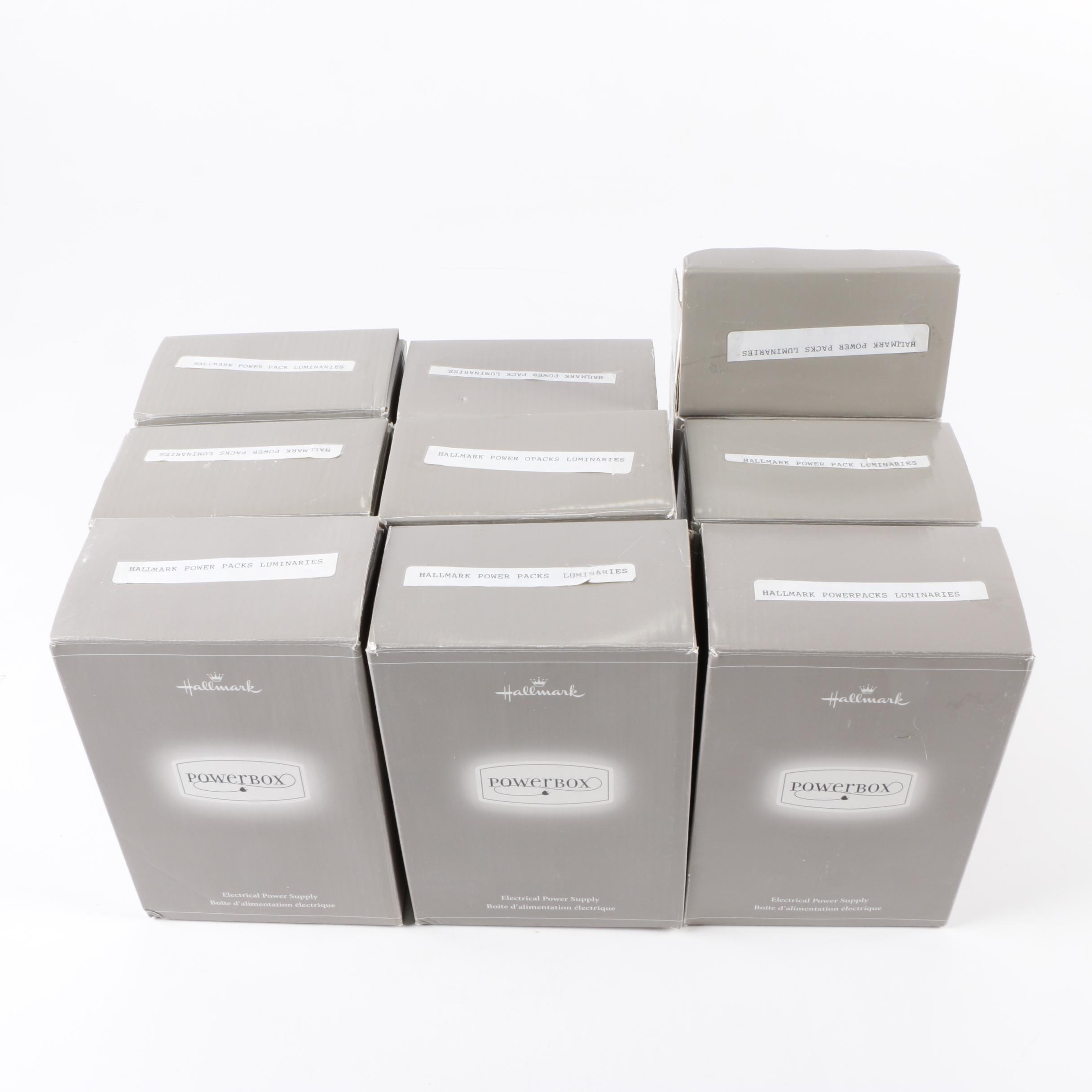 Hallmark Christmas Power Box and Illuminations Ornaments