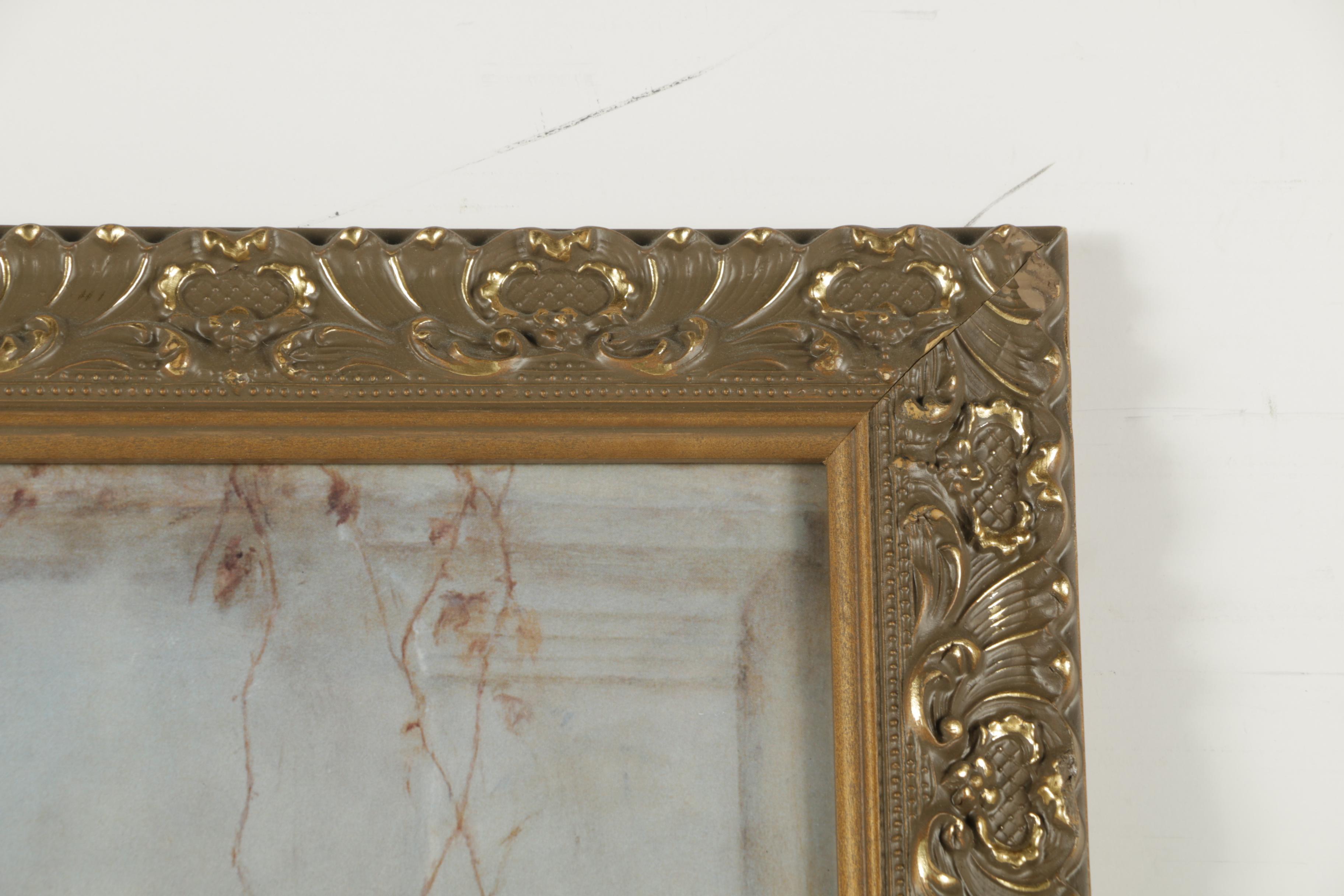 Offset Lithograph on Paper After Henry Thomas Schafer "Divinely Fair"