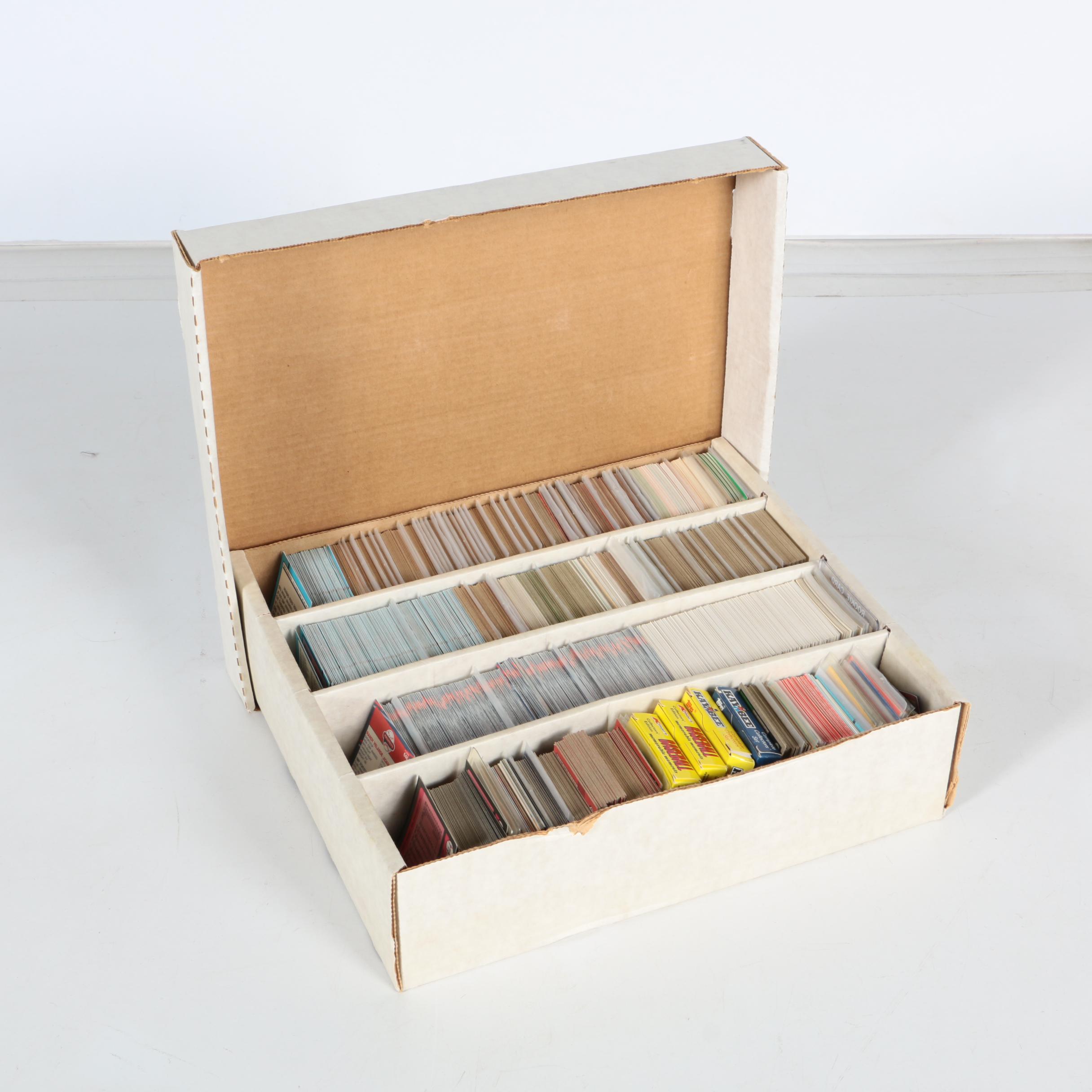 Assortment of Baseball Cards Including Topps and Fleer