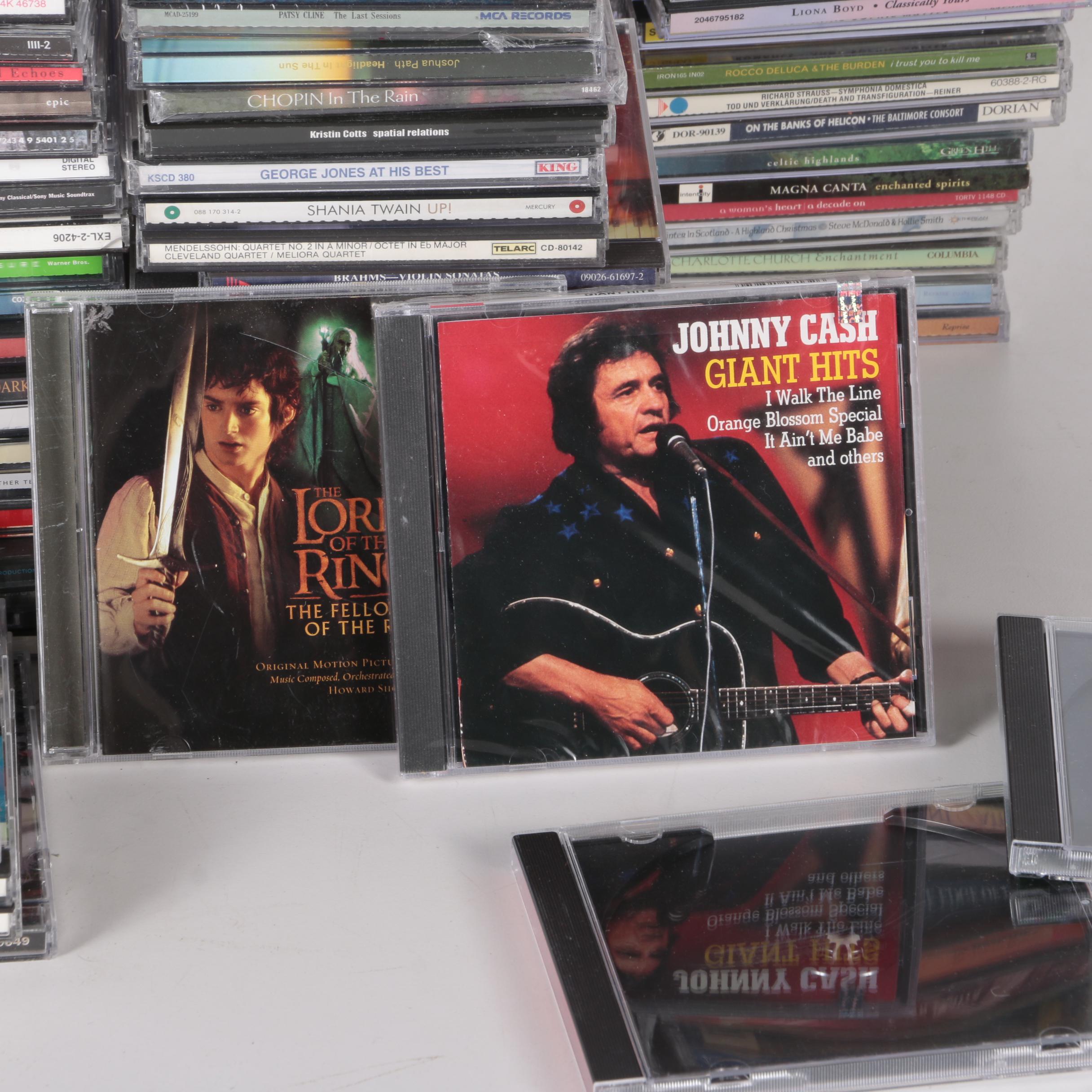 Johnny Cash, The Ratpack, "Lord of the Rings" and Other Assorted CDs