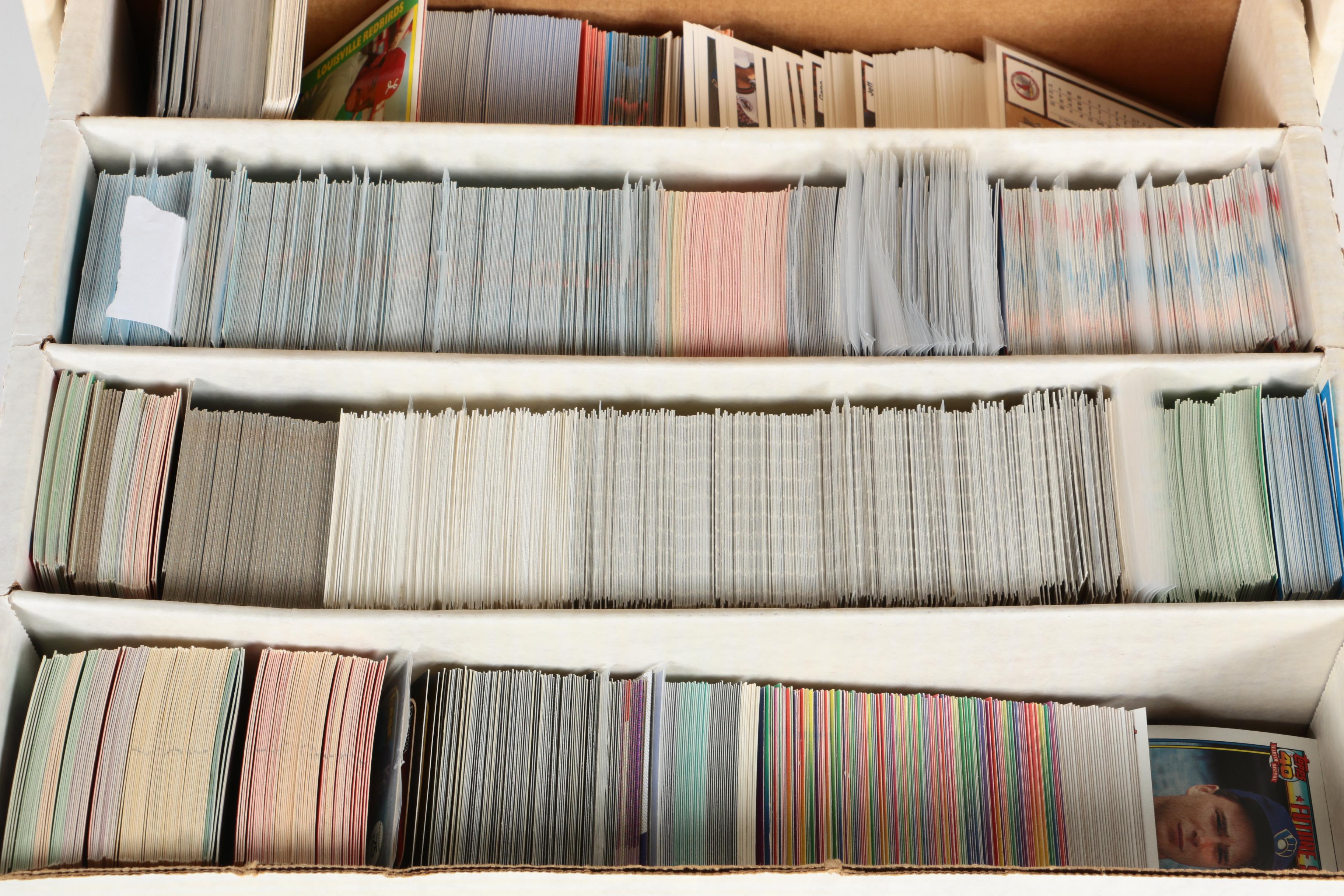 Vintage and Modern Baseball cards