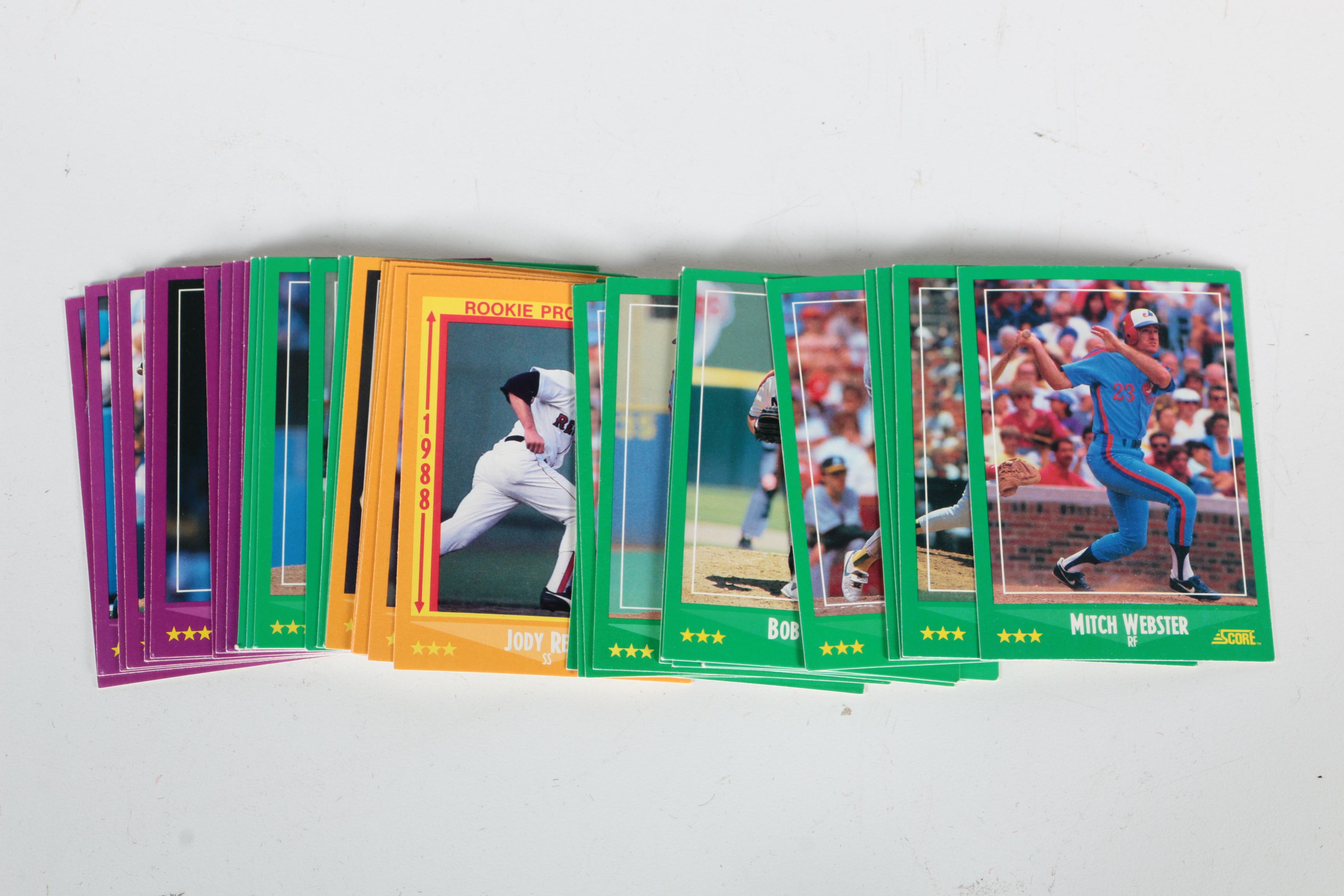 Vintage and Modern Baseball cards