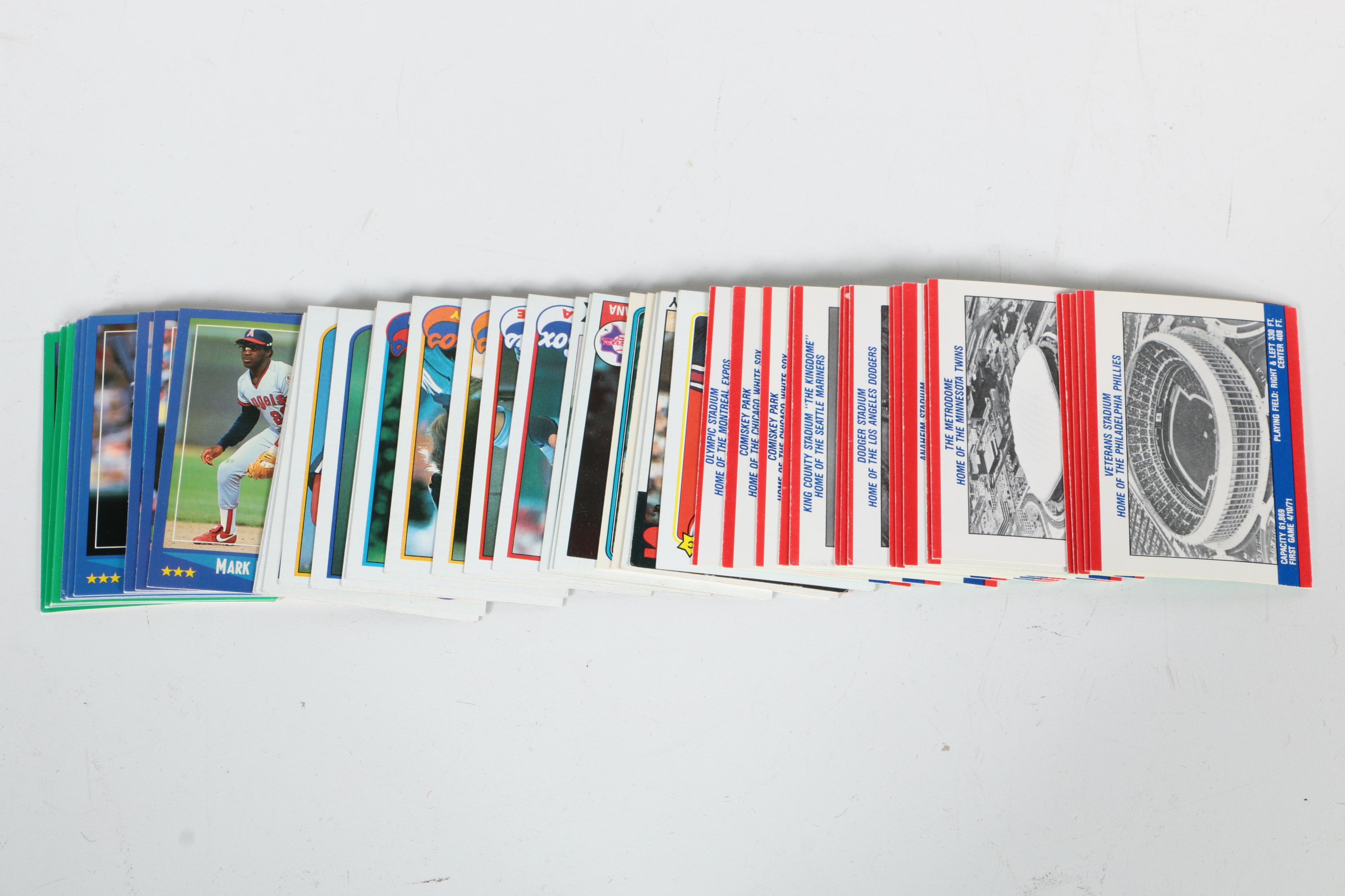 Vintage and Modern Baseball cards