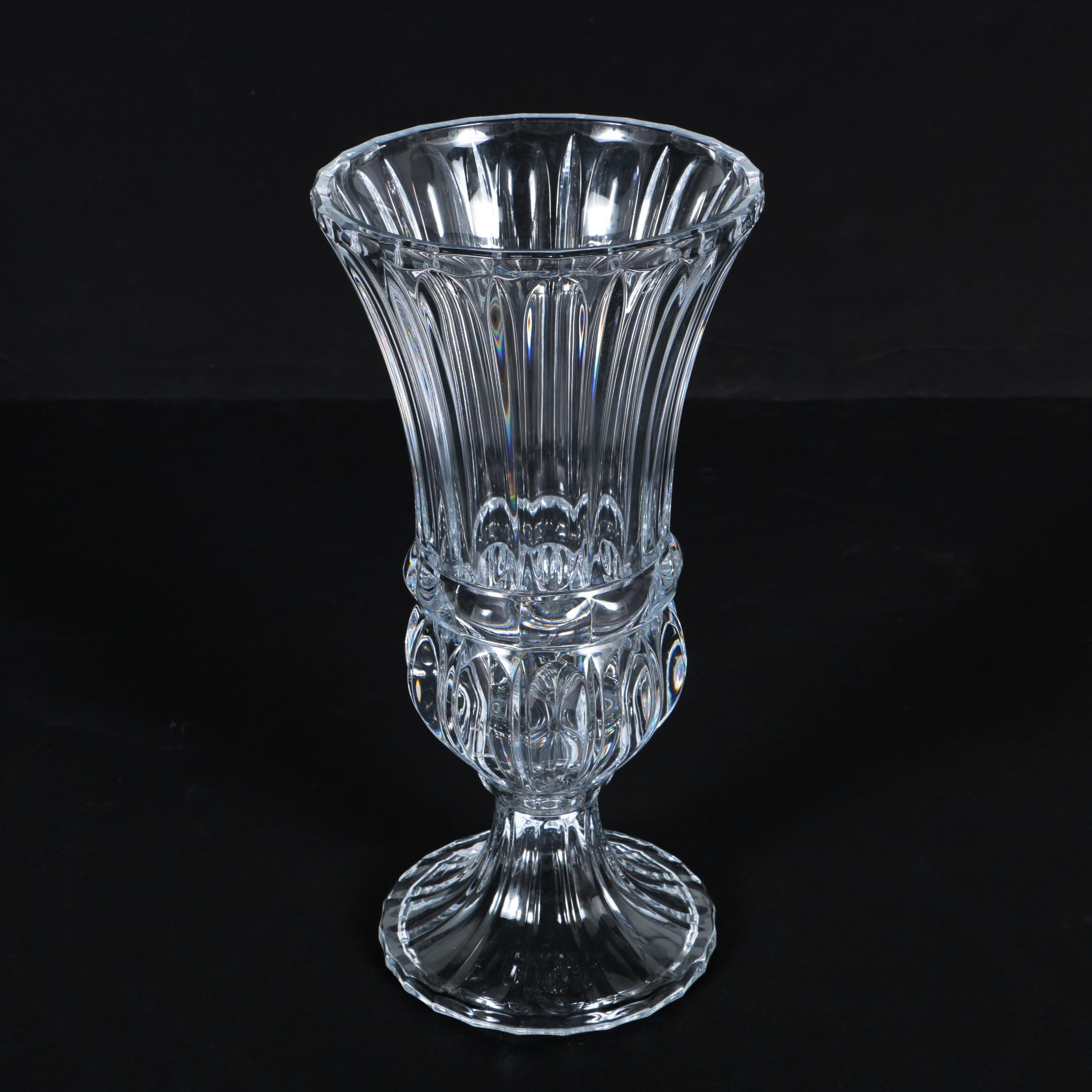 Fifth Avenue Footed Crystal Vase
