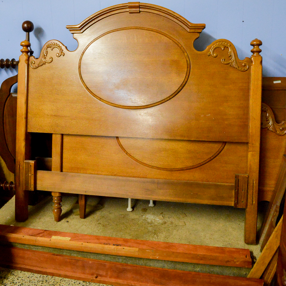 Victorian Style Queen Bed Frame