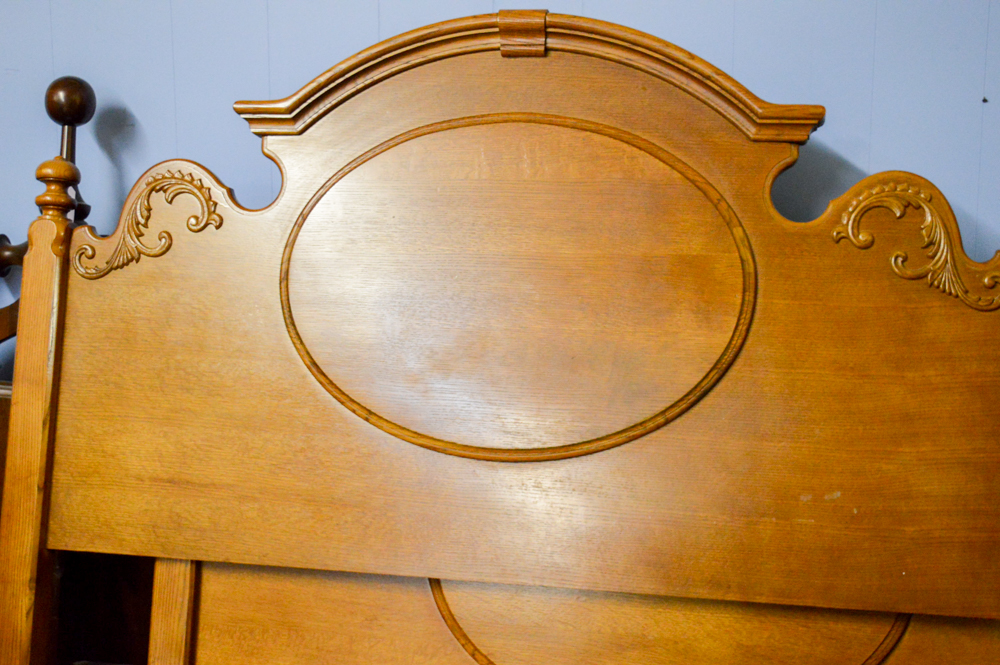 Victorian Style Queen Bed Frame