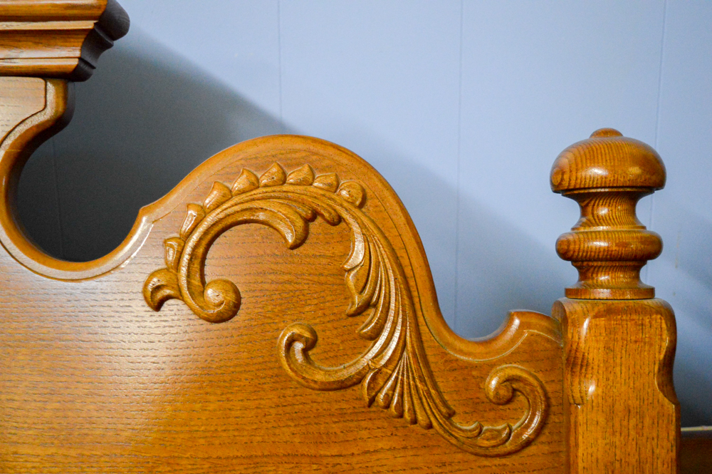 Victorian Style Queen Bed Frame