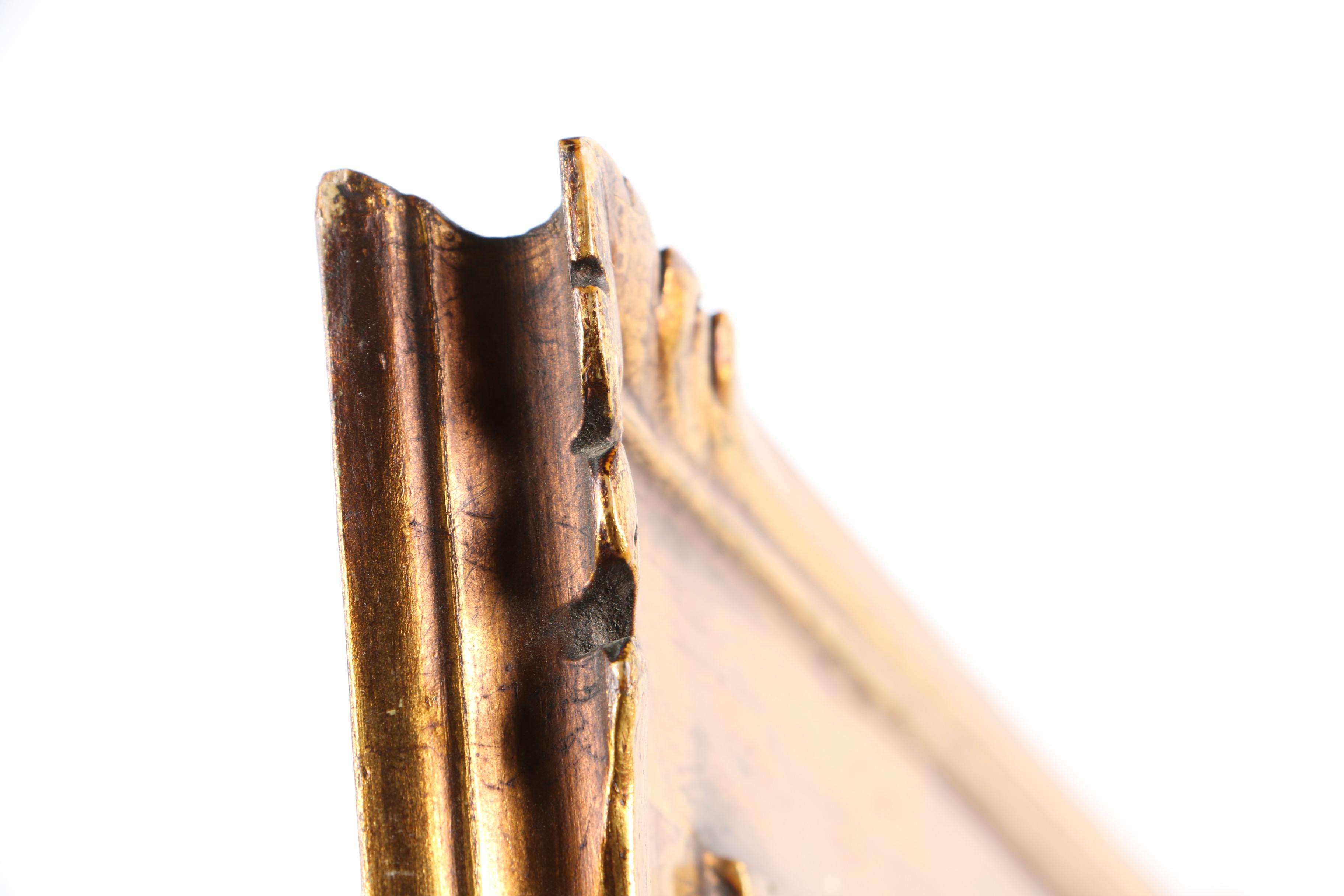 A. Ferretti Oil Painting on Panel of Canal Scene