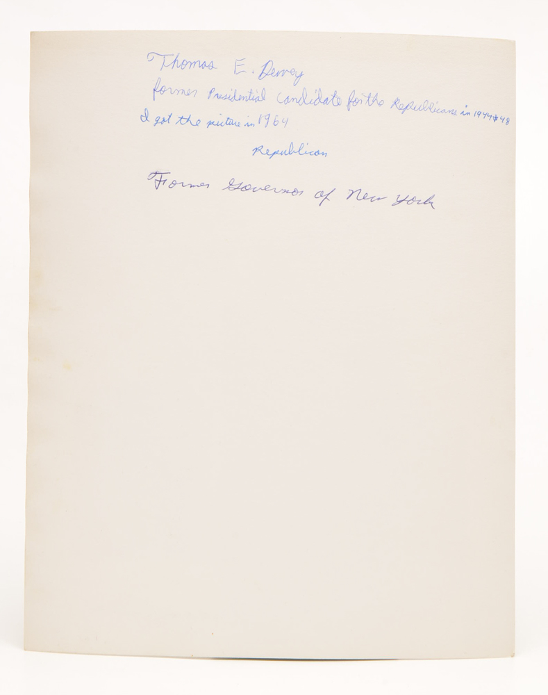 Thomas Dewey Political Collectiles