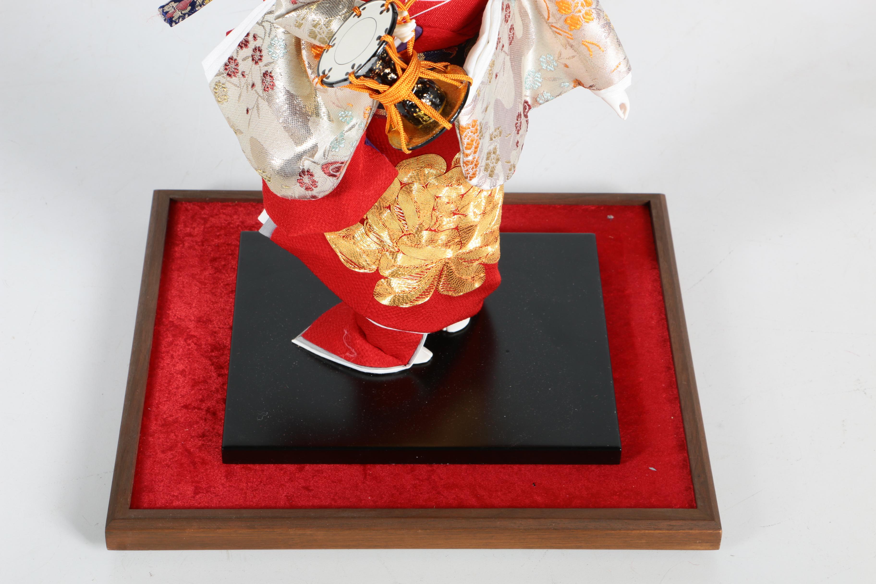 Porcelain and Cloth Japanese Doll