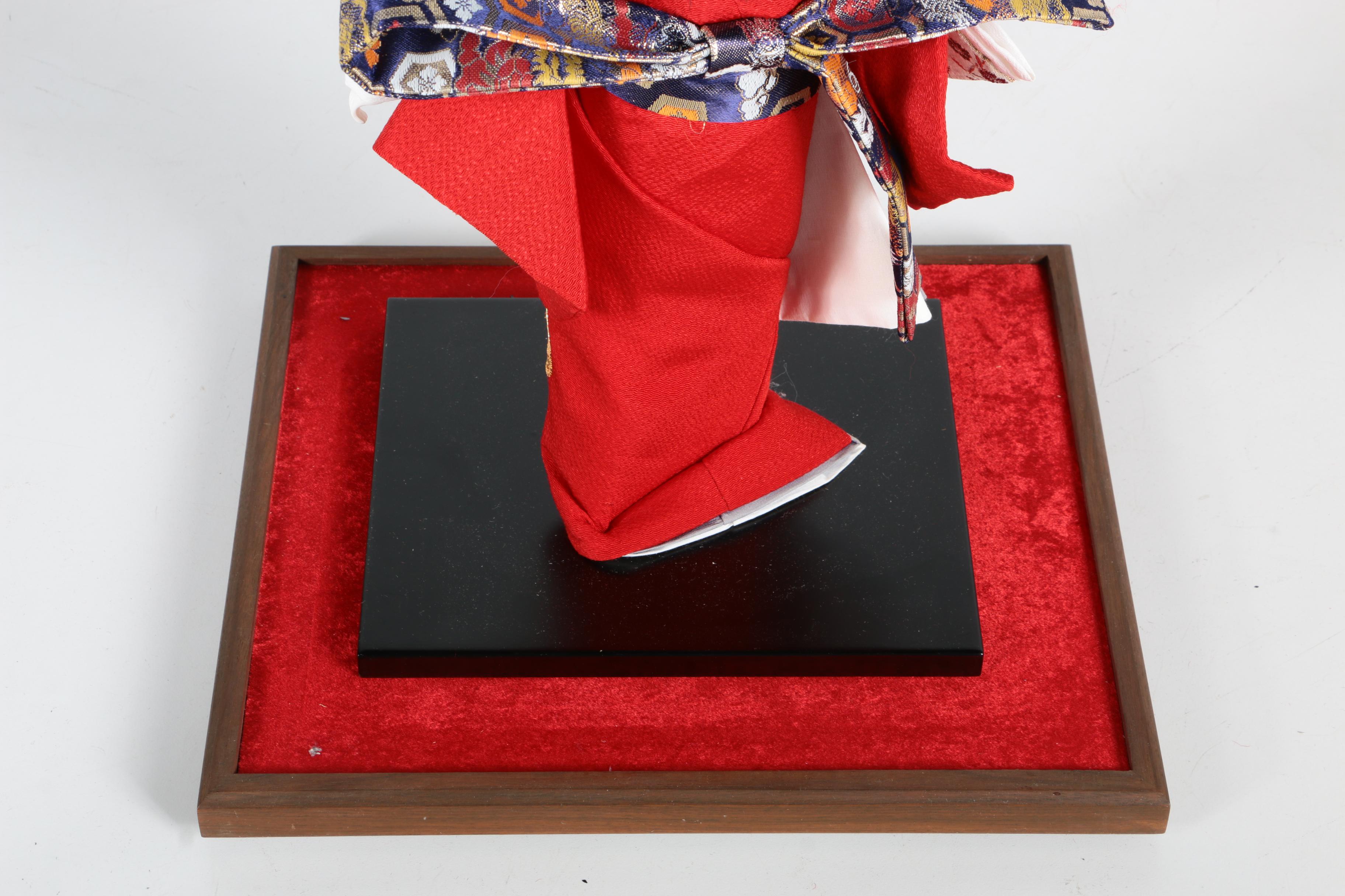 Porcelain and Cloth Japanese Doll