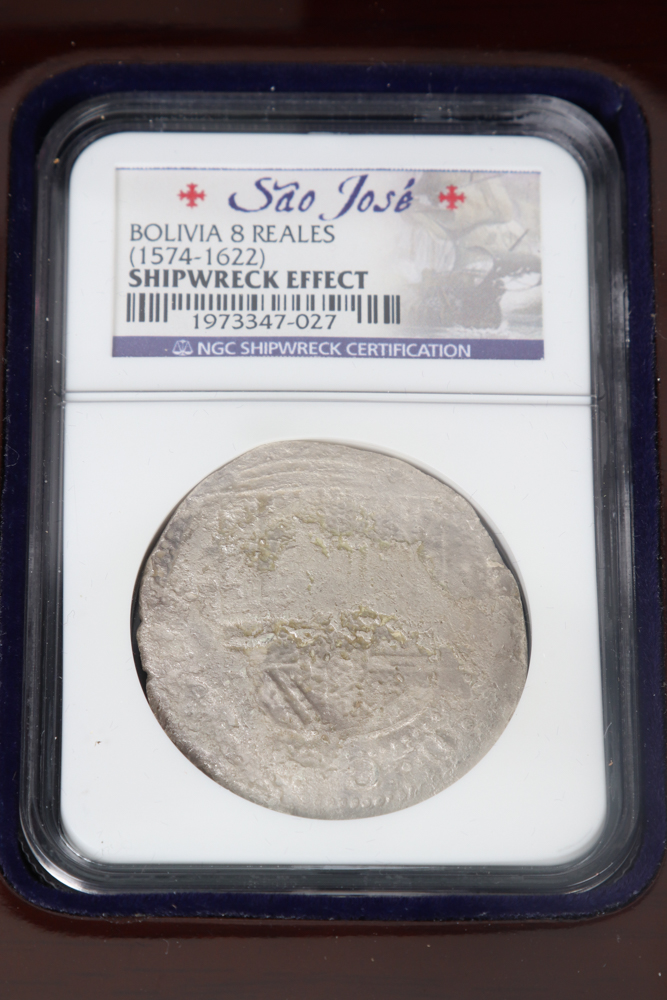 São José Shipwreck Coins and Case