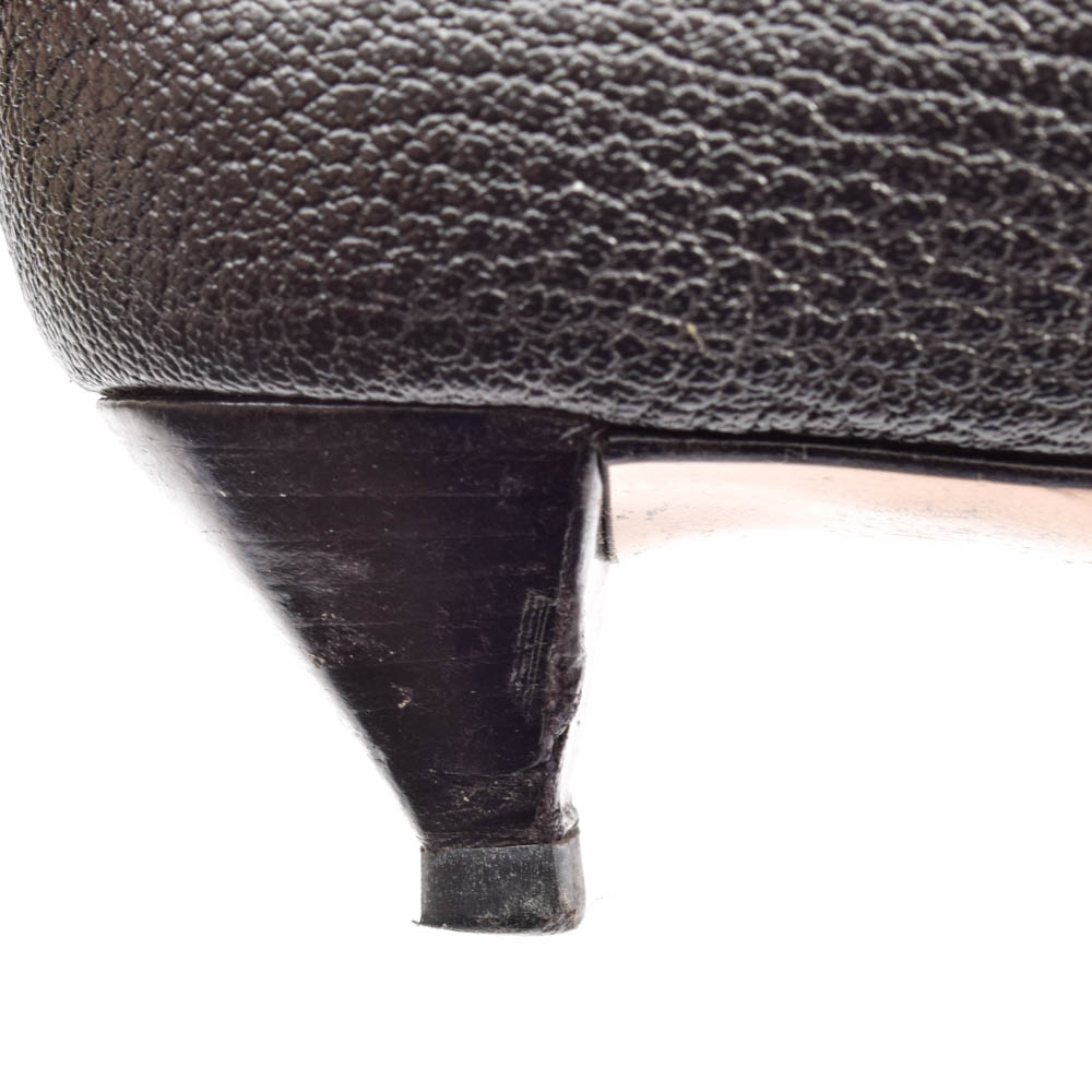 Prada Black Kitten Heels