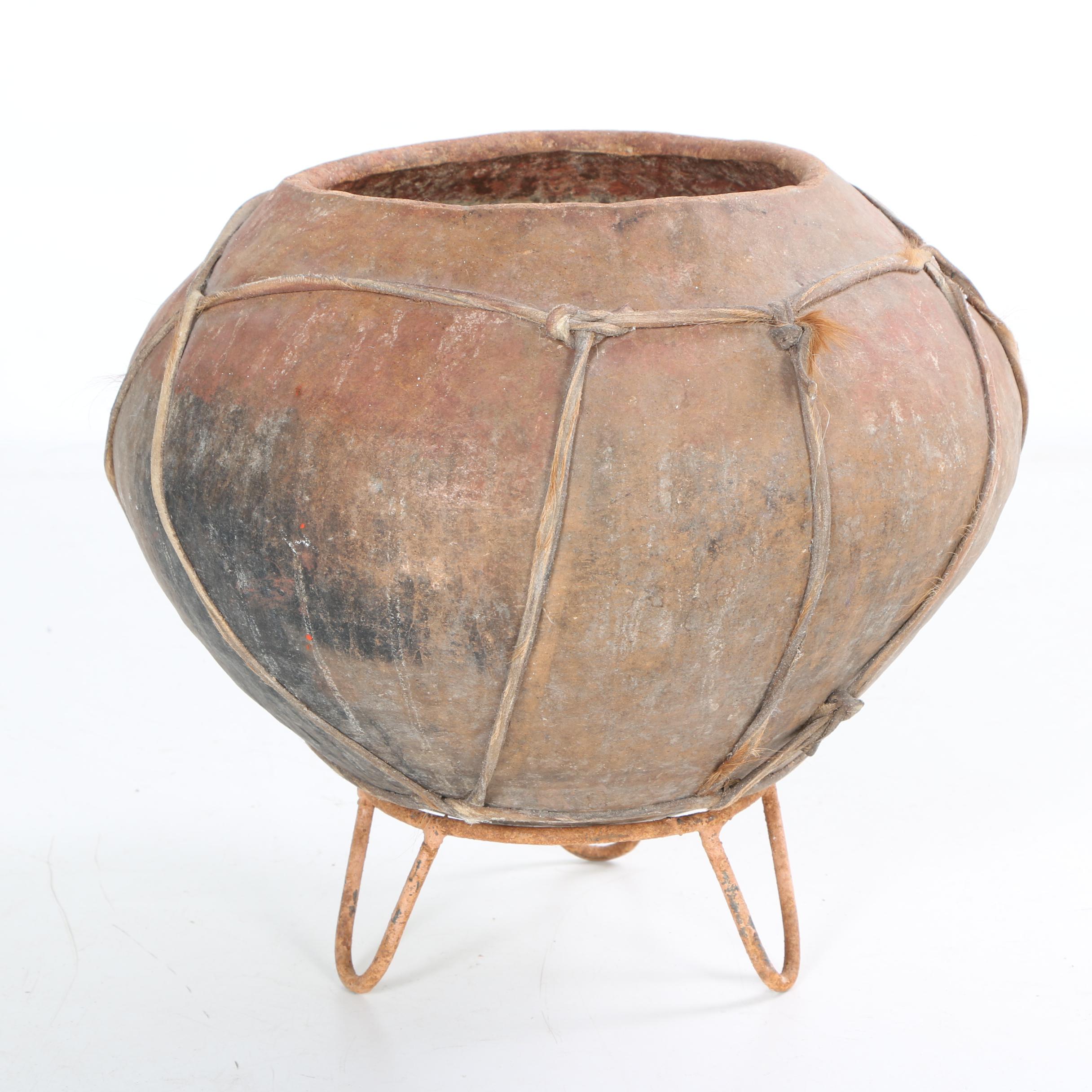 Pit Fired Earthenware Pot