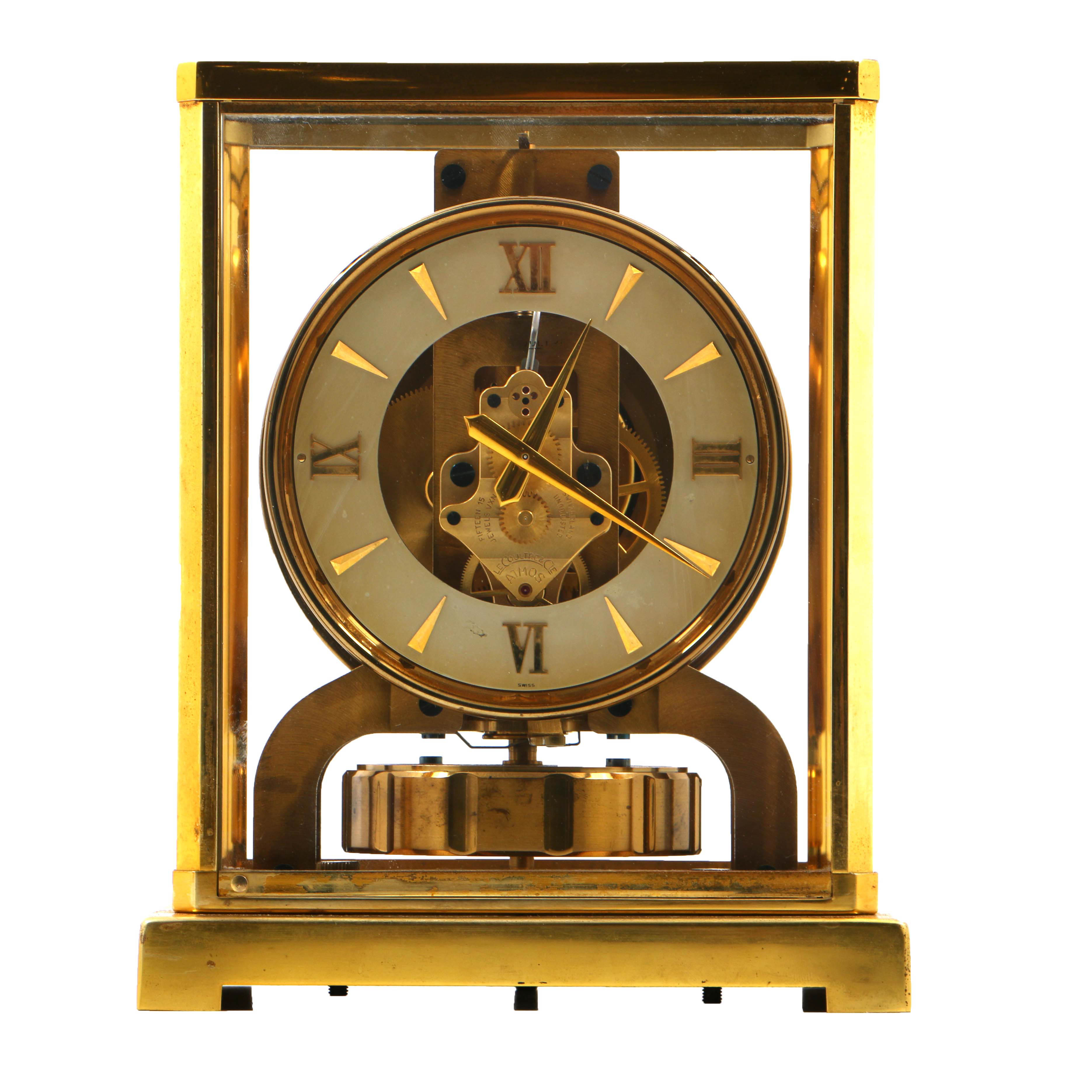 LeCoultre Atmos Century Perpetual Motion Clock With Original Box