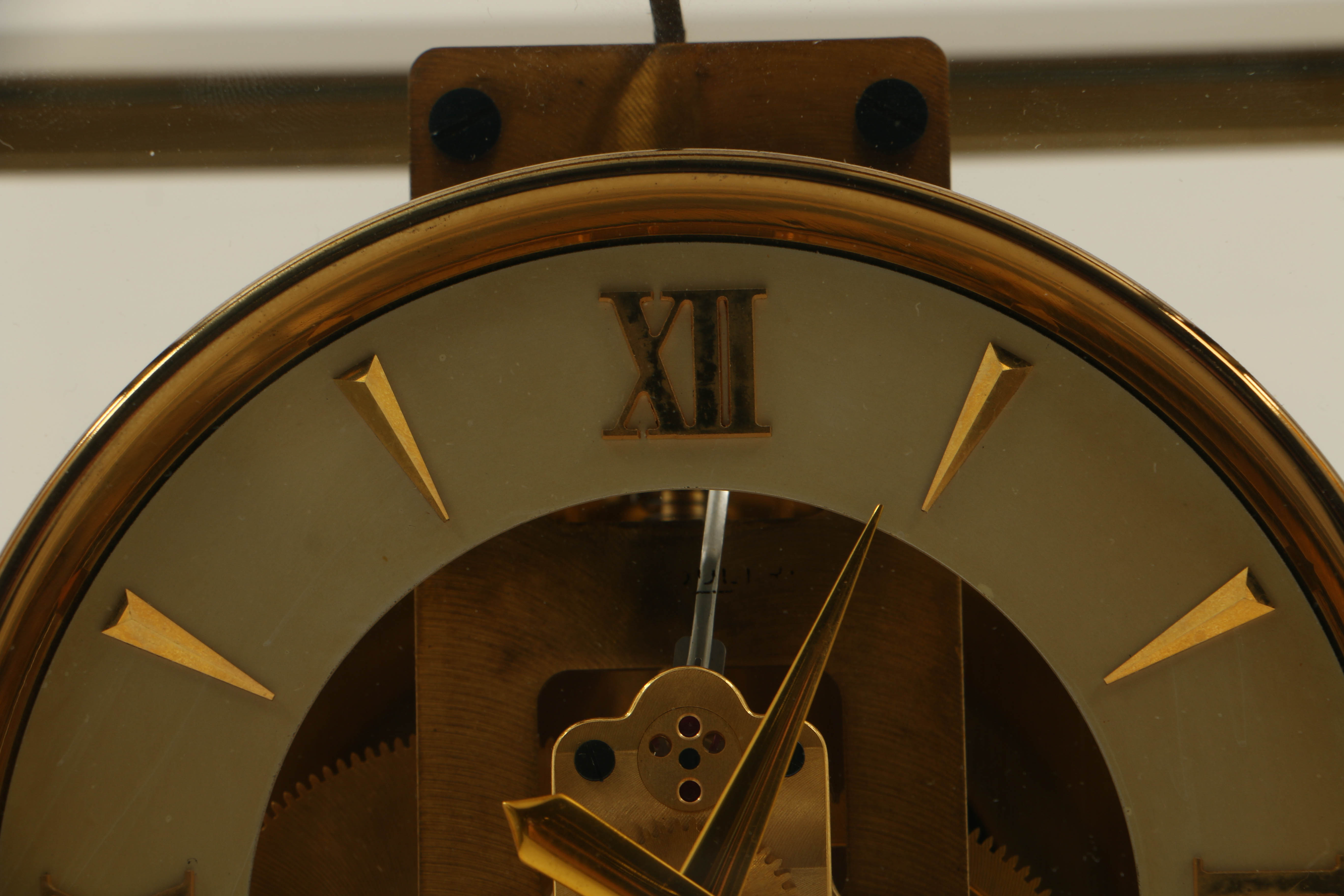 LeCoultre Atmos Century Perpetual Motion Clock With Original Box
