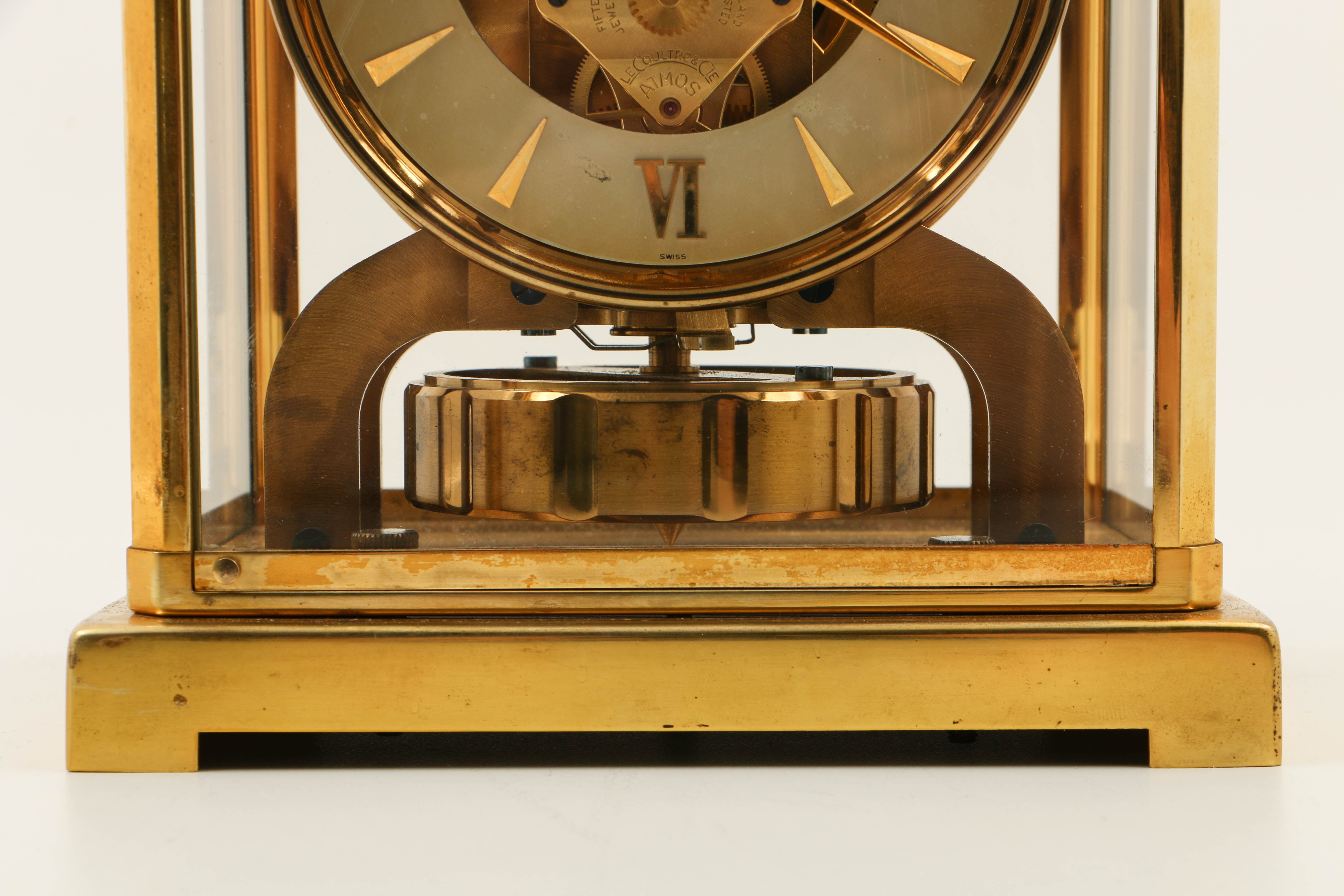 LeCoultre Atmos Century Perpetual Motion Clock With Original Box