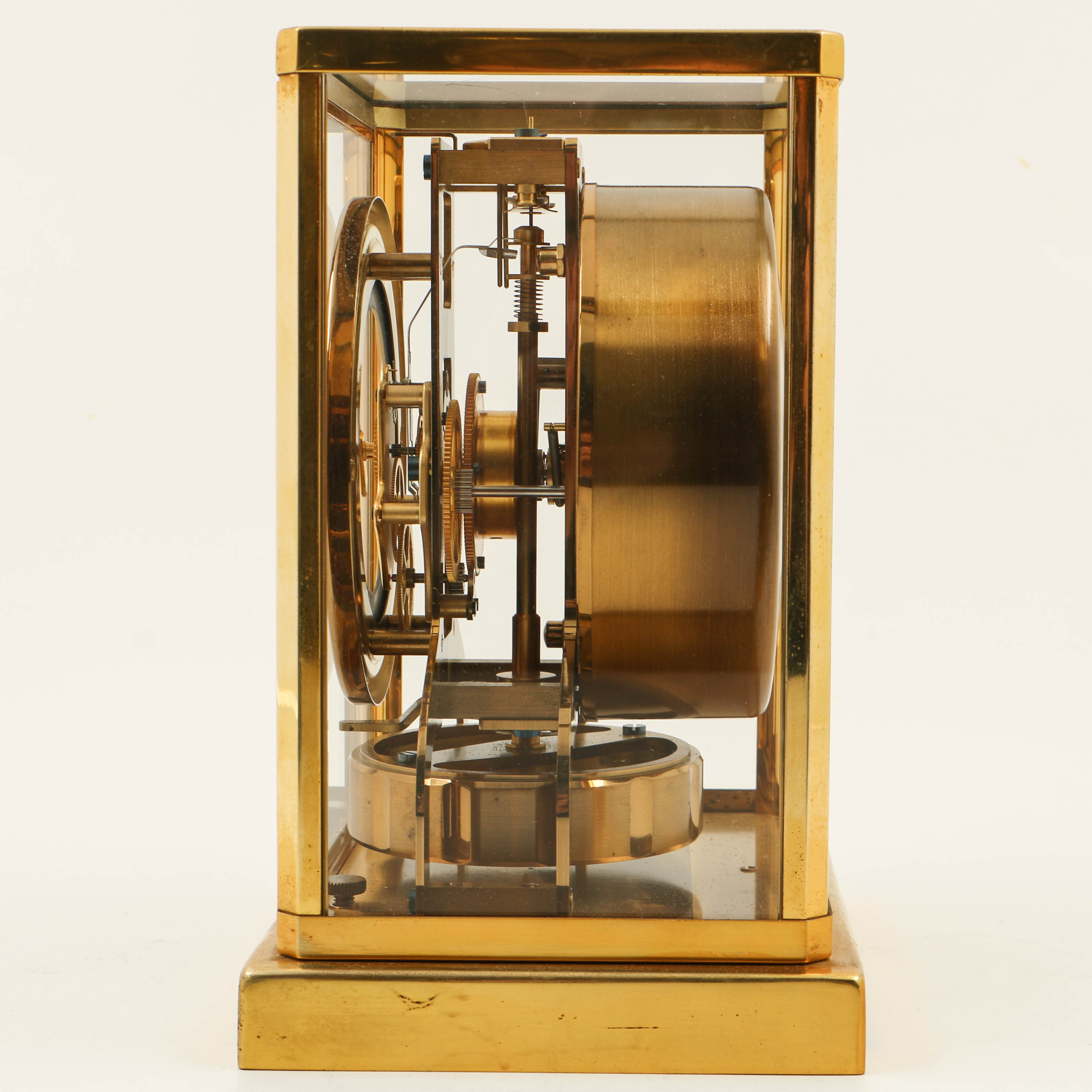 LeCoultre Atmos Century Perpetual Motion Clock With Original Box