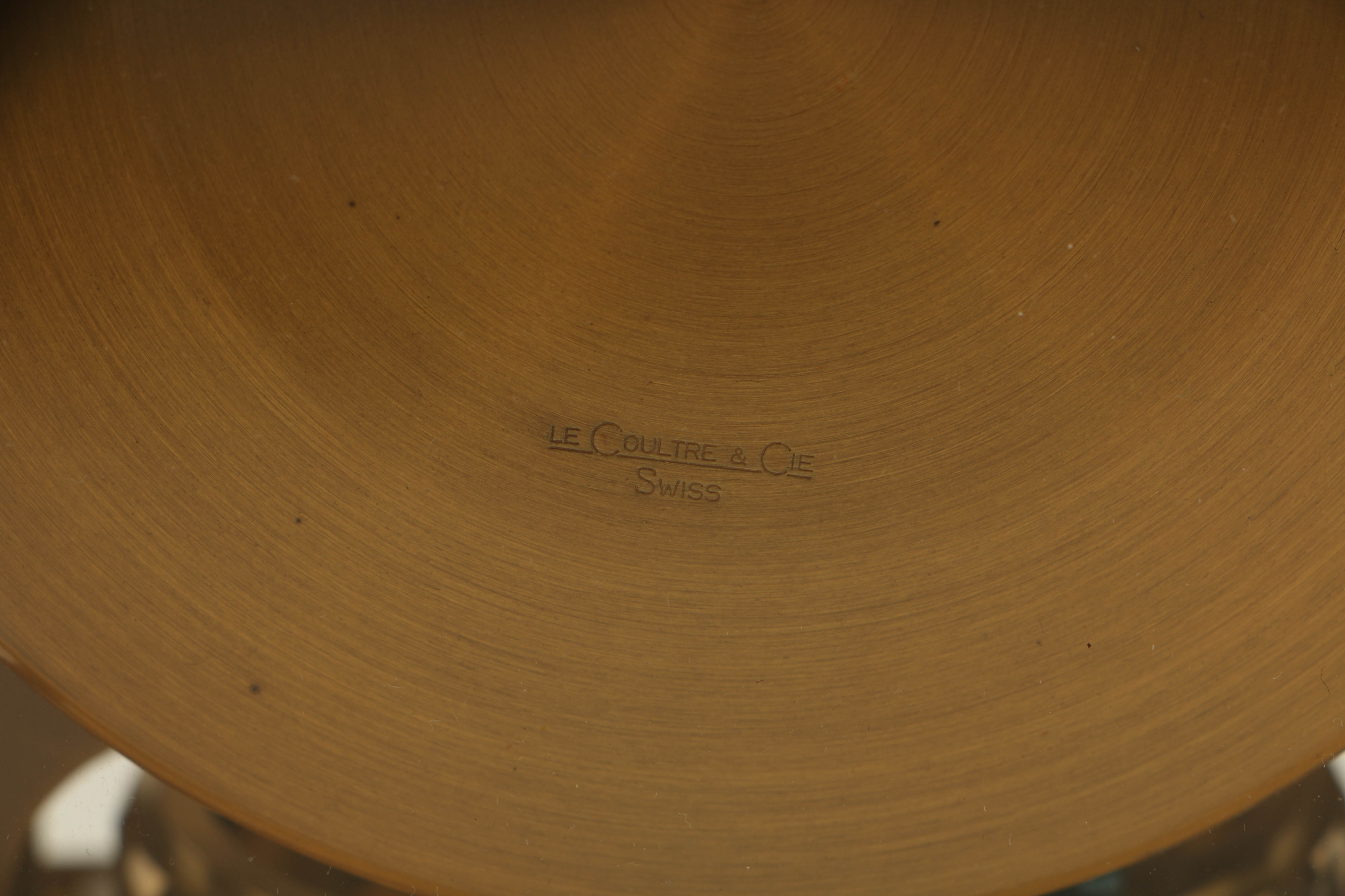 LeCoultre Atmos Century Perpetual Motion Clock With Original Box