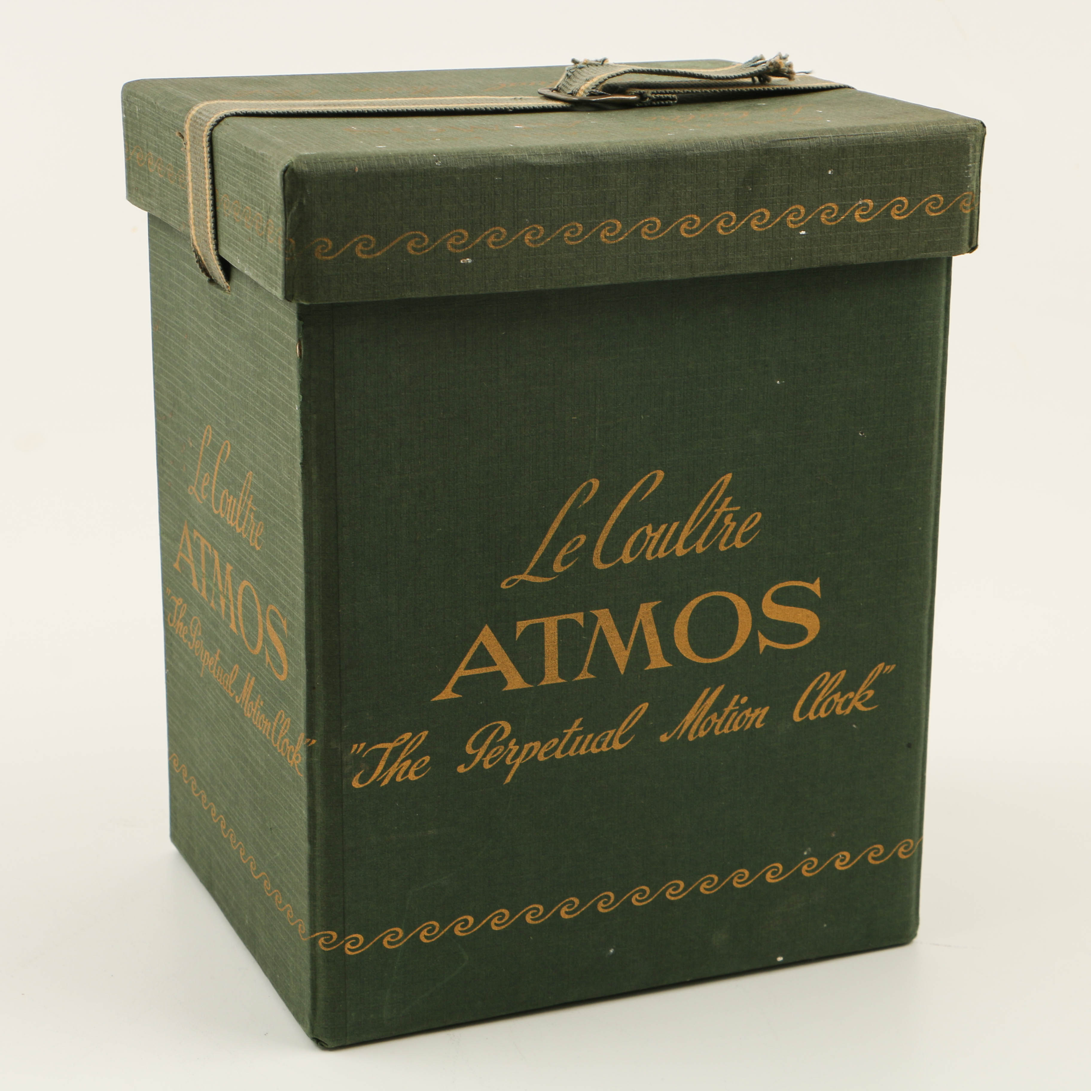 LeCoultre Atmos Century Perpetual Motion Clock With Original Box