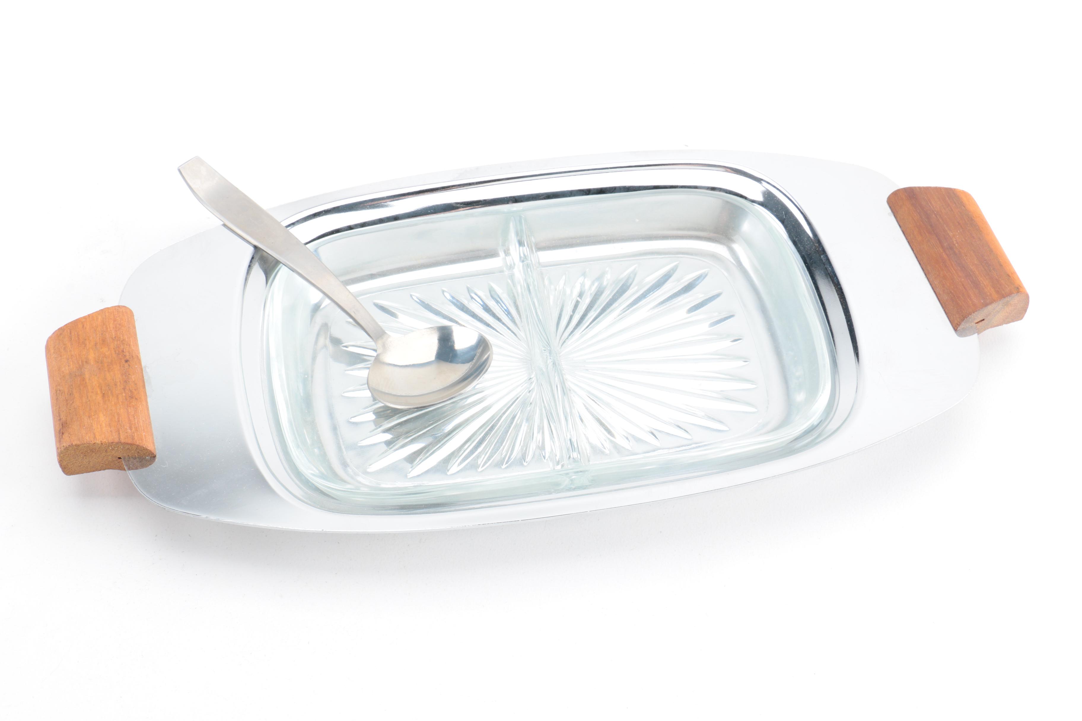 Mid Century Modern Kimiko "Guardian" Highball Glasses and Barware